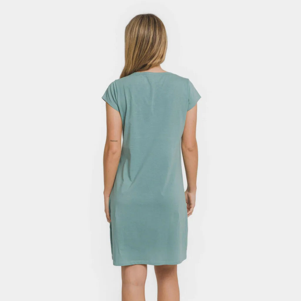 Chemisier uni en coton