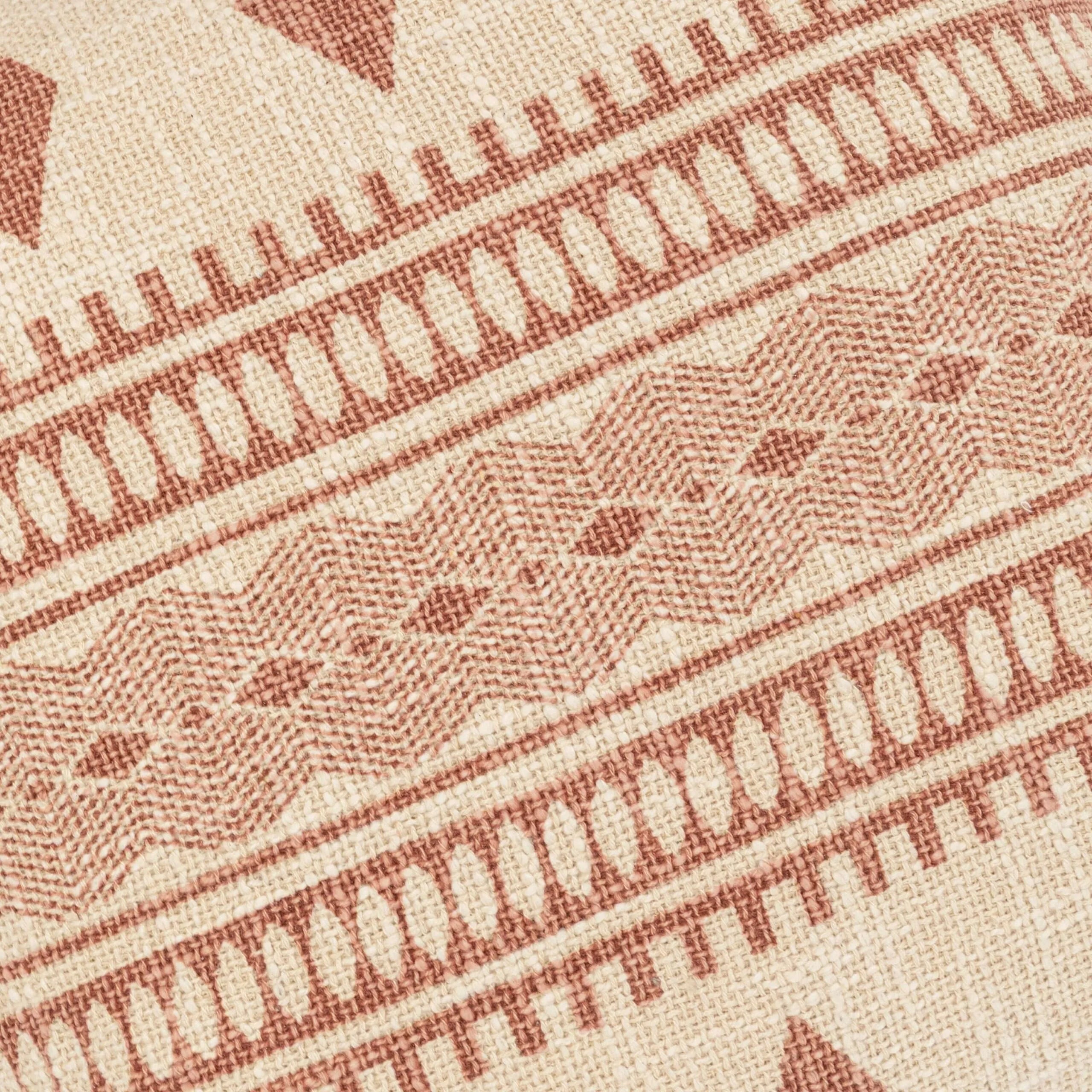 Cojín cuadrante algodón Fauno 45x45 - funda + relleno