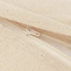 Almofada quadrada Basel em algodão 45x45 - capa + enchimento