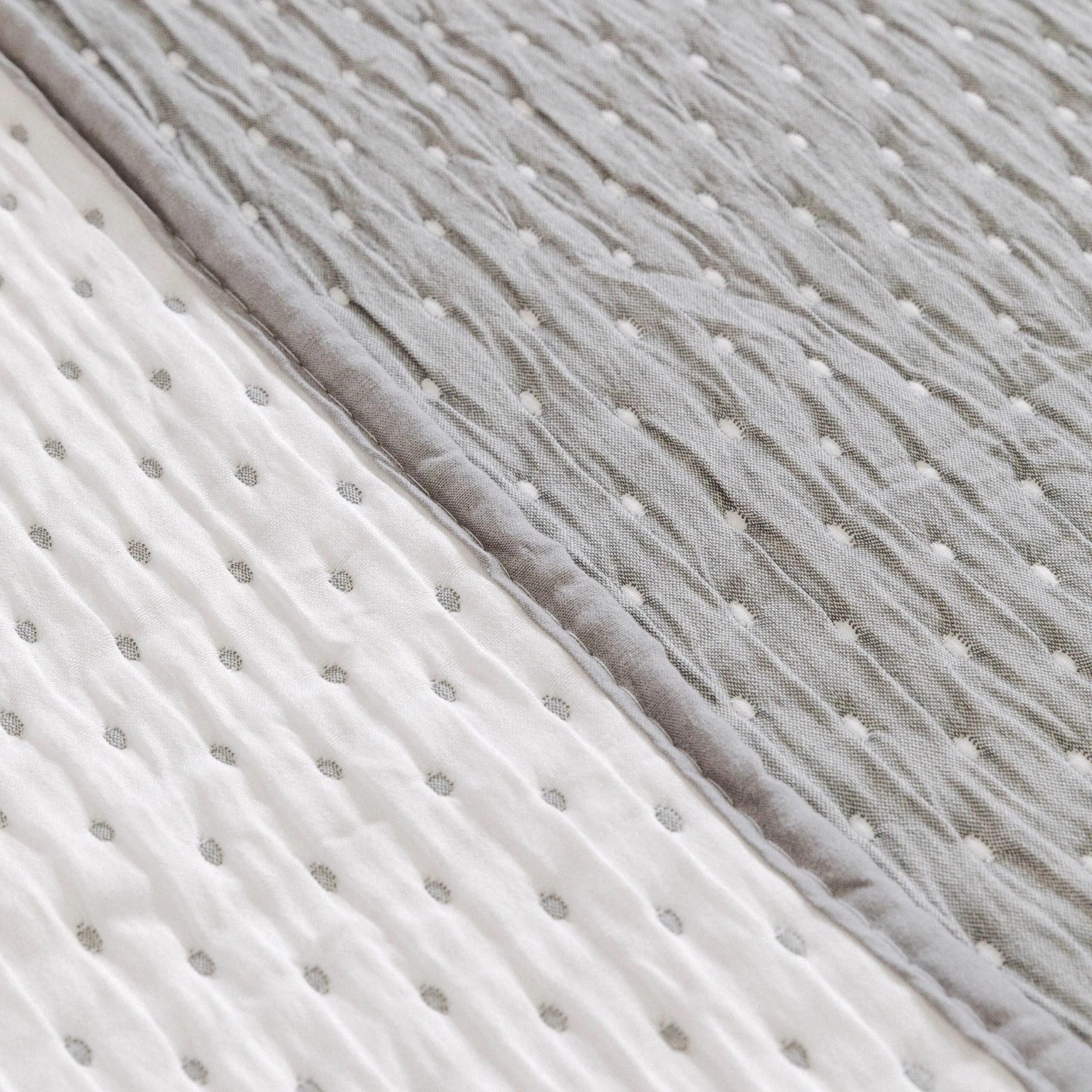 Colcha doble tela jacquard Punto