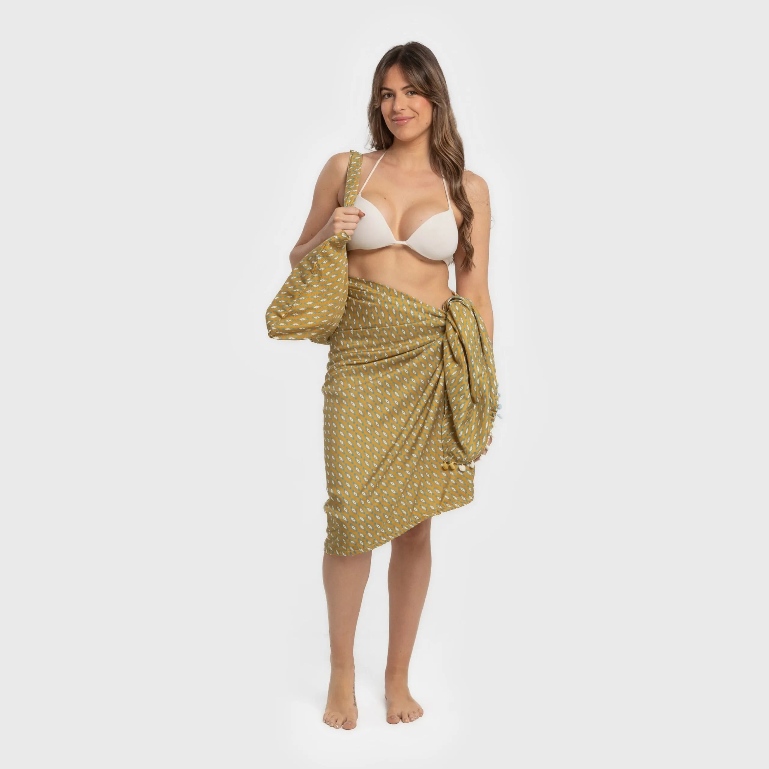 PACK TOALLA PAREO + BOLSO SISENA