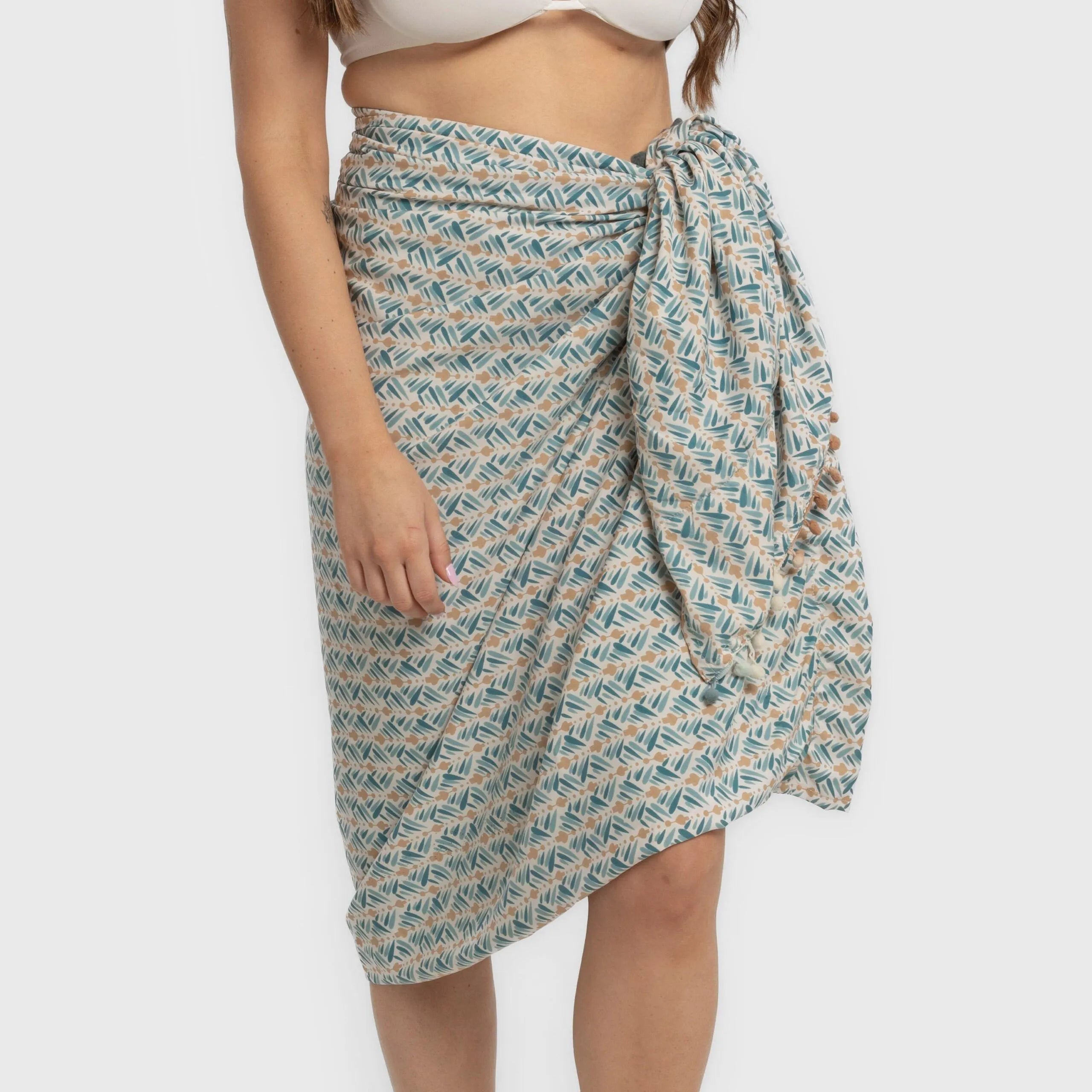 PACK TOALLA PAREO + BOLSO ELOINA