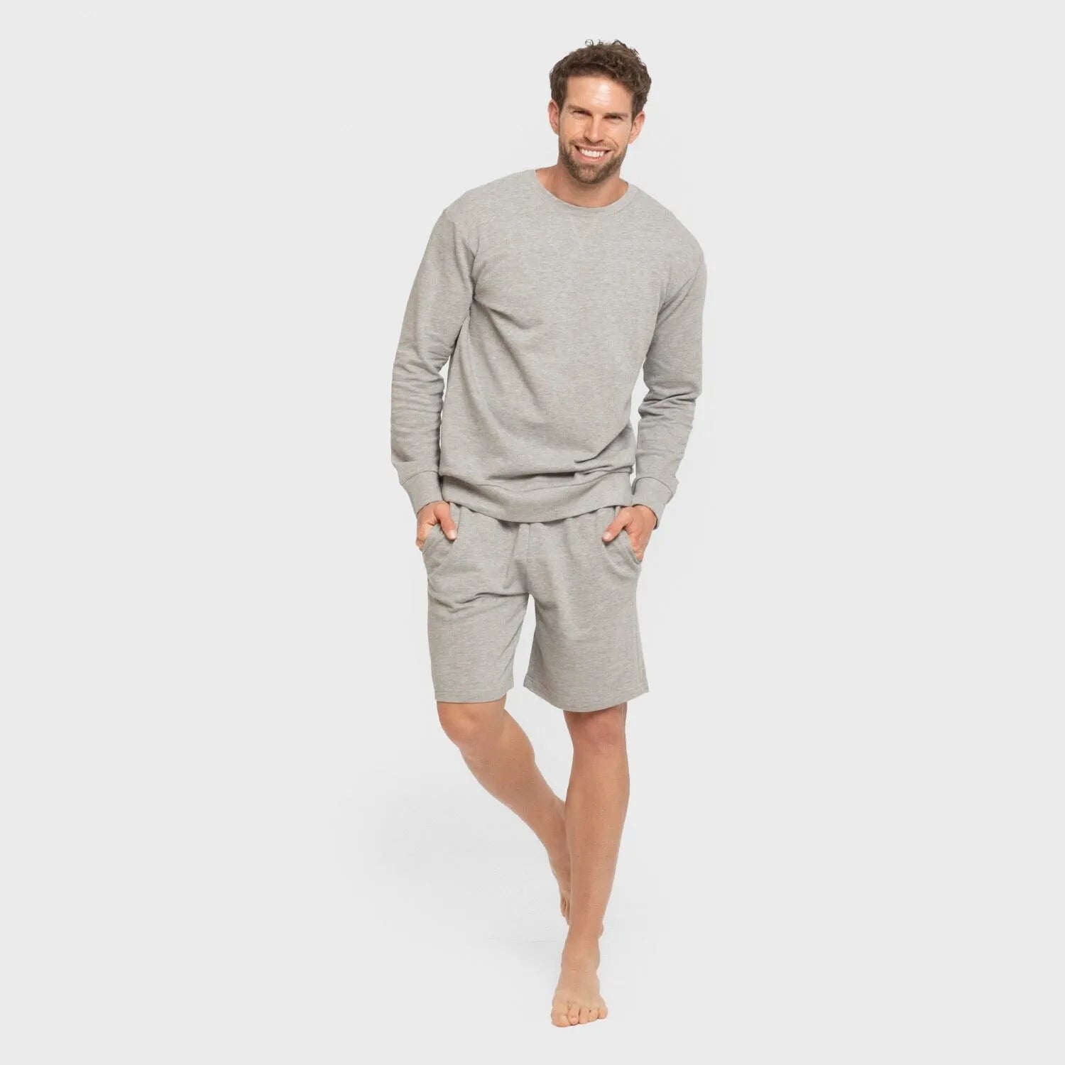 Pantalón corto básico deportivo hombre liso