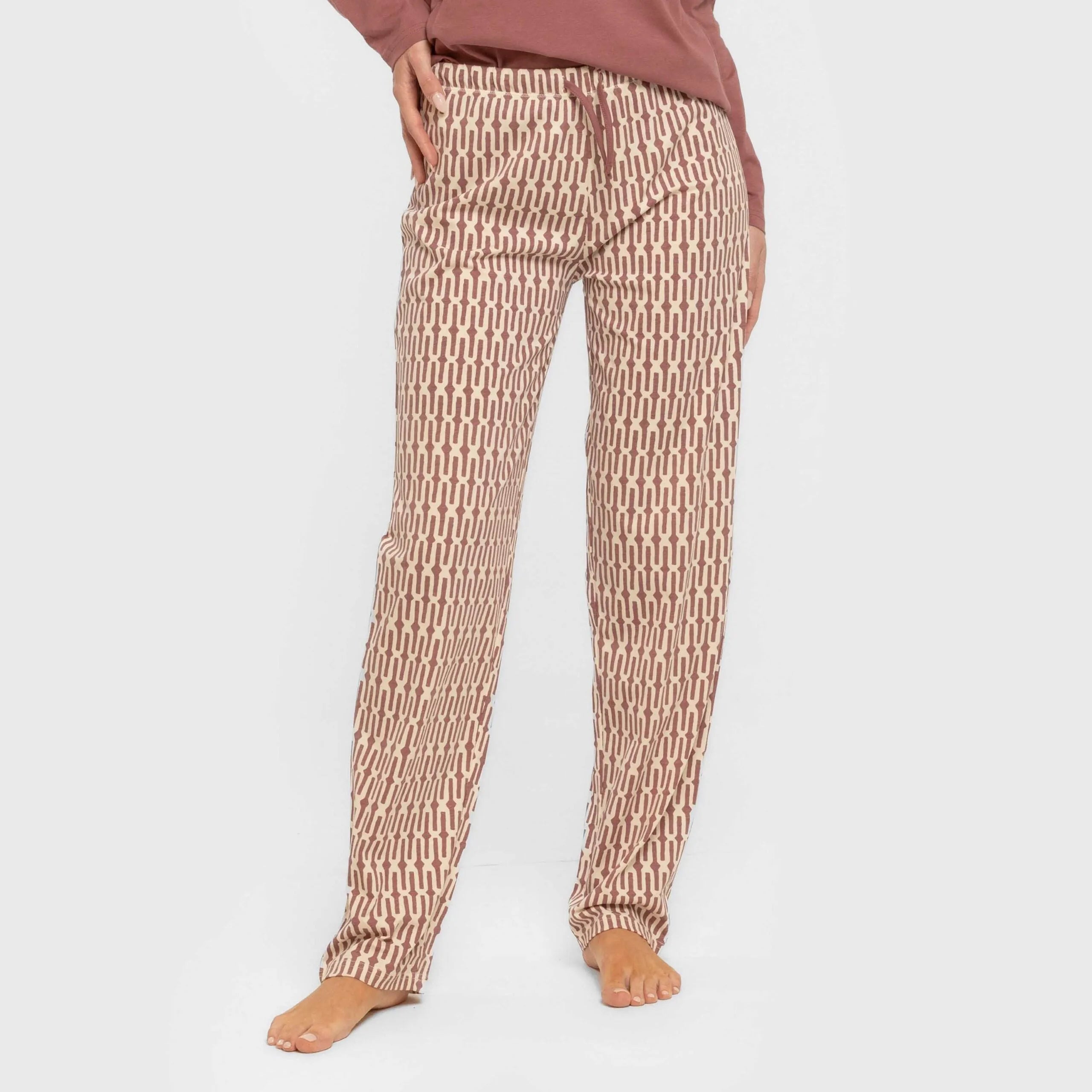 PIJAMA LLARG ALGA DONA EUCALIPTE