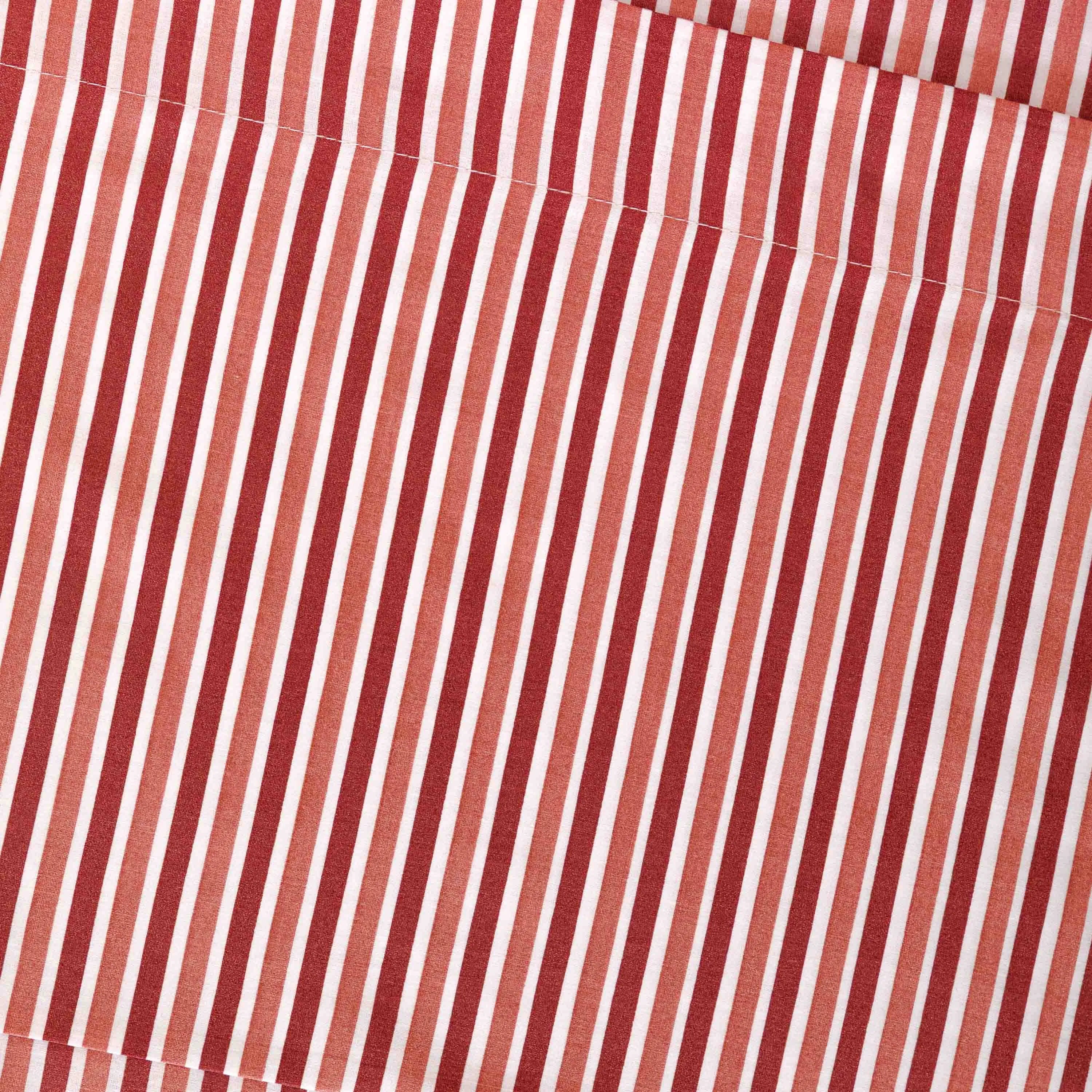 Jogo de lençóis algodão Raya Brooke rosa