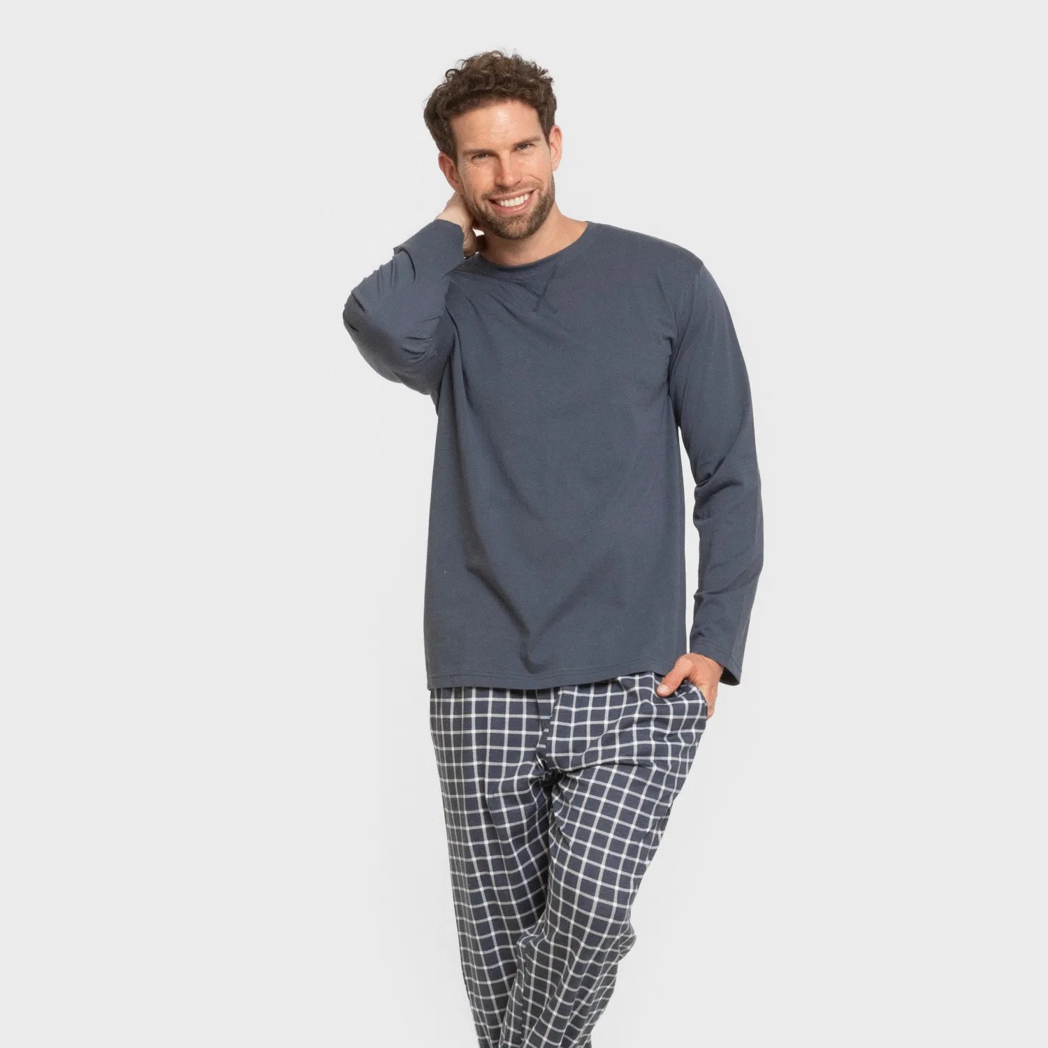 PIJAMA LLARG ALG HOME QUADRE ROBERTO