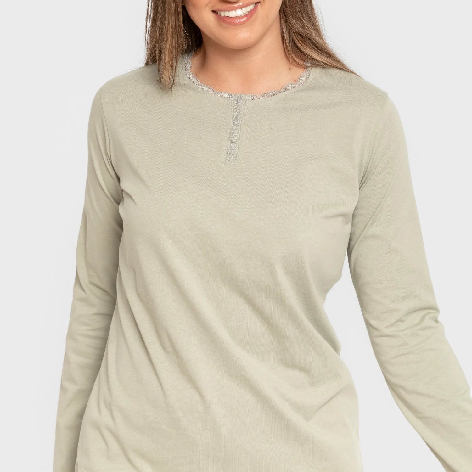 PIJAMA LLARG ALGES DONA TEBES