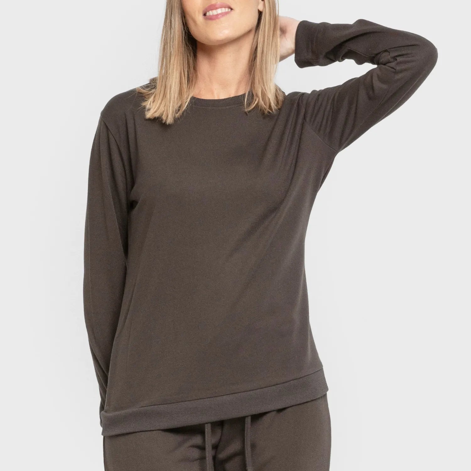 Sudadera basica deportiva mujer