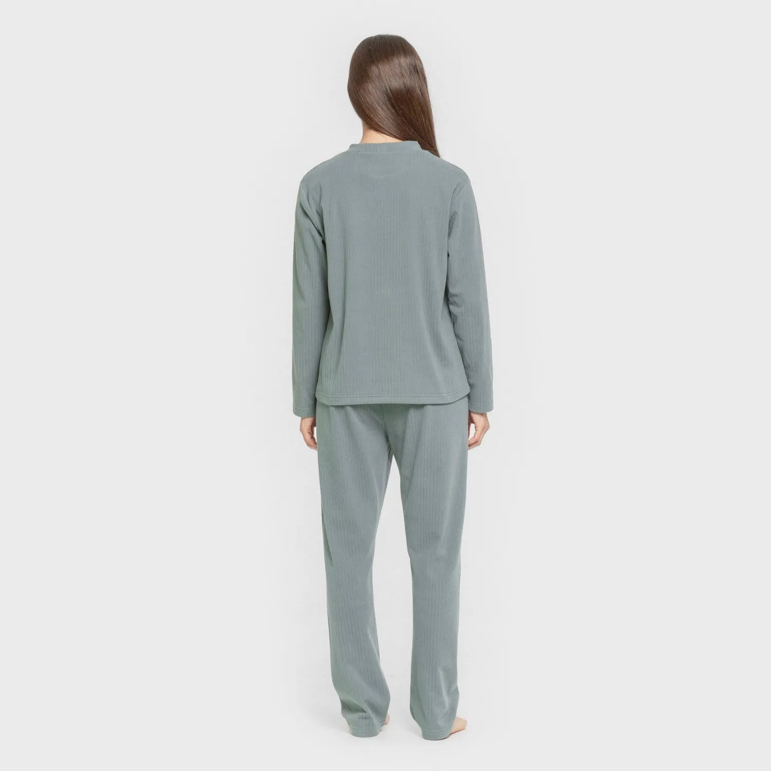 PIJAMA CANALE RAYA ANCHA LISA MUJER