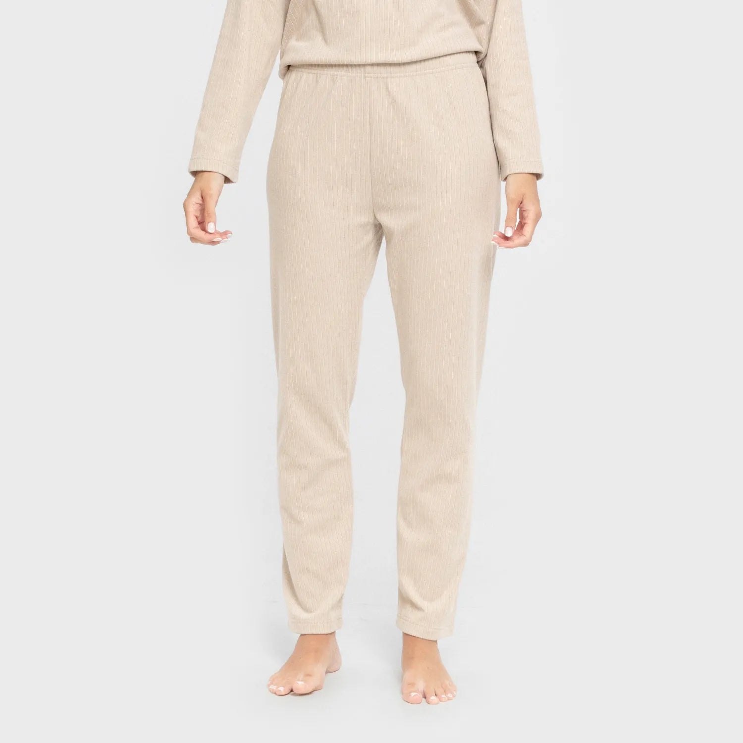 PIJAMA CANALE RAYA ANCHA LISA MUJER