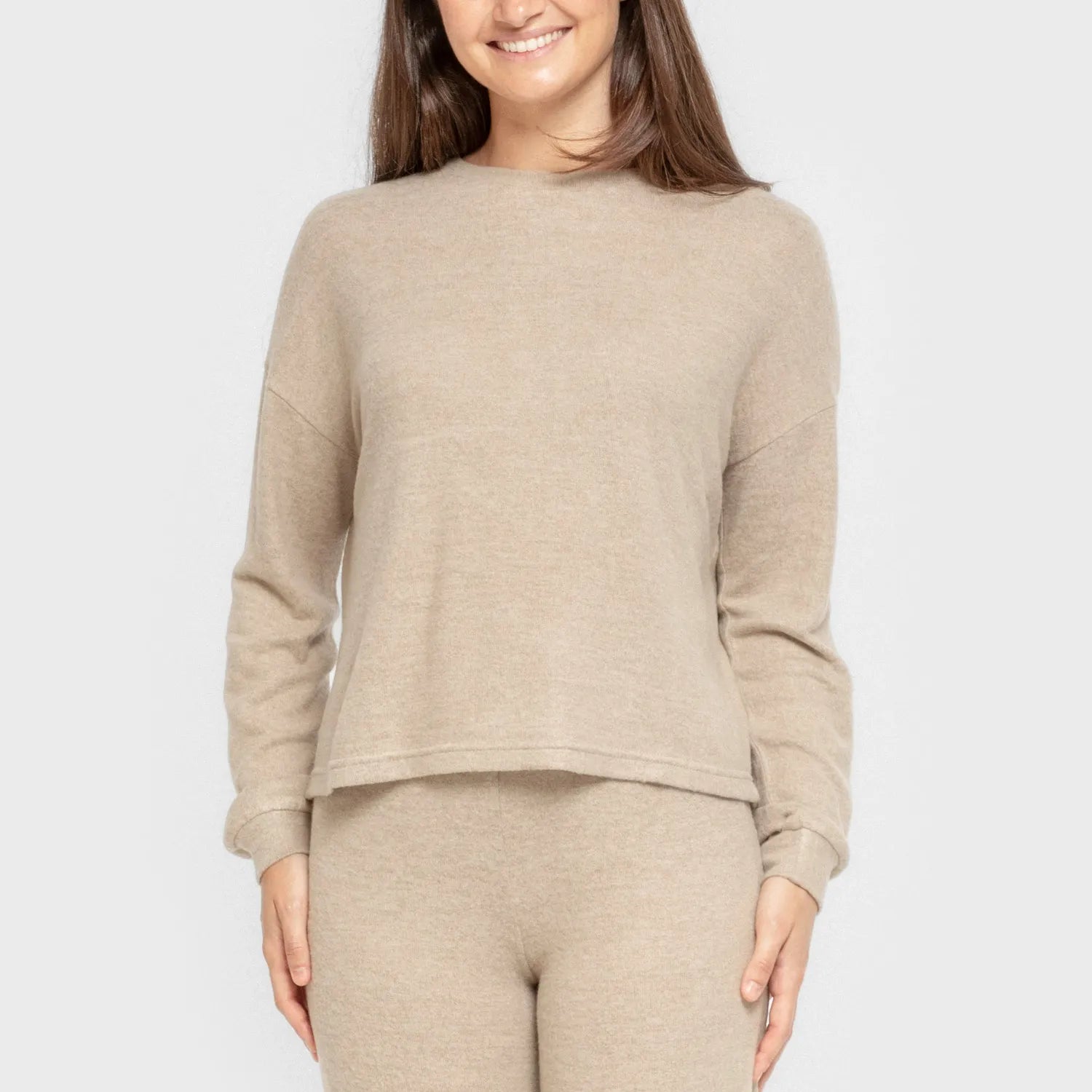 PIJAMA ANGORINA DONA SOLID