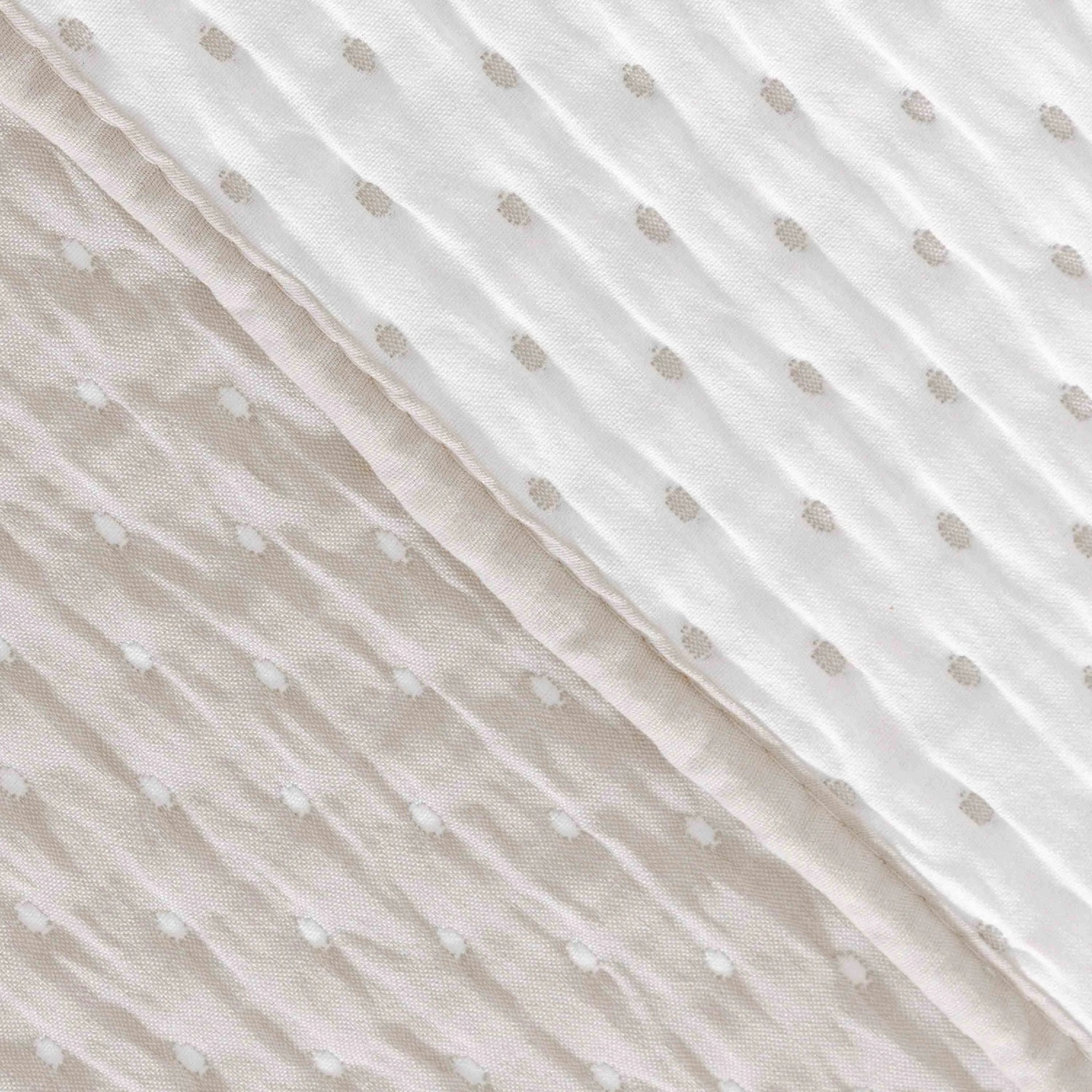 Colcha doble tela jacquard Punto