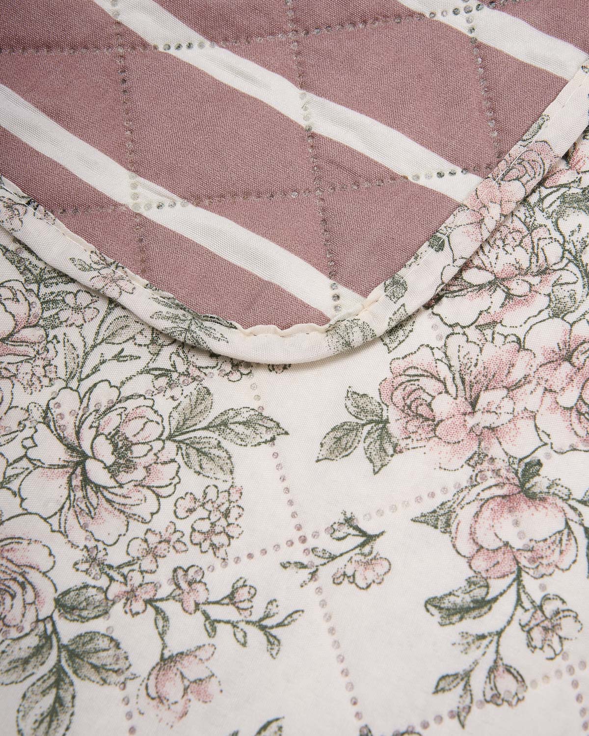 Bouti toile rosa claro