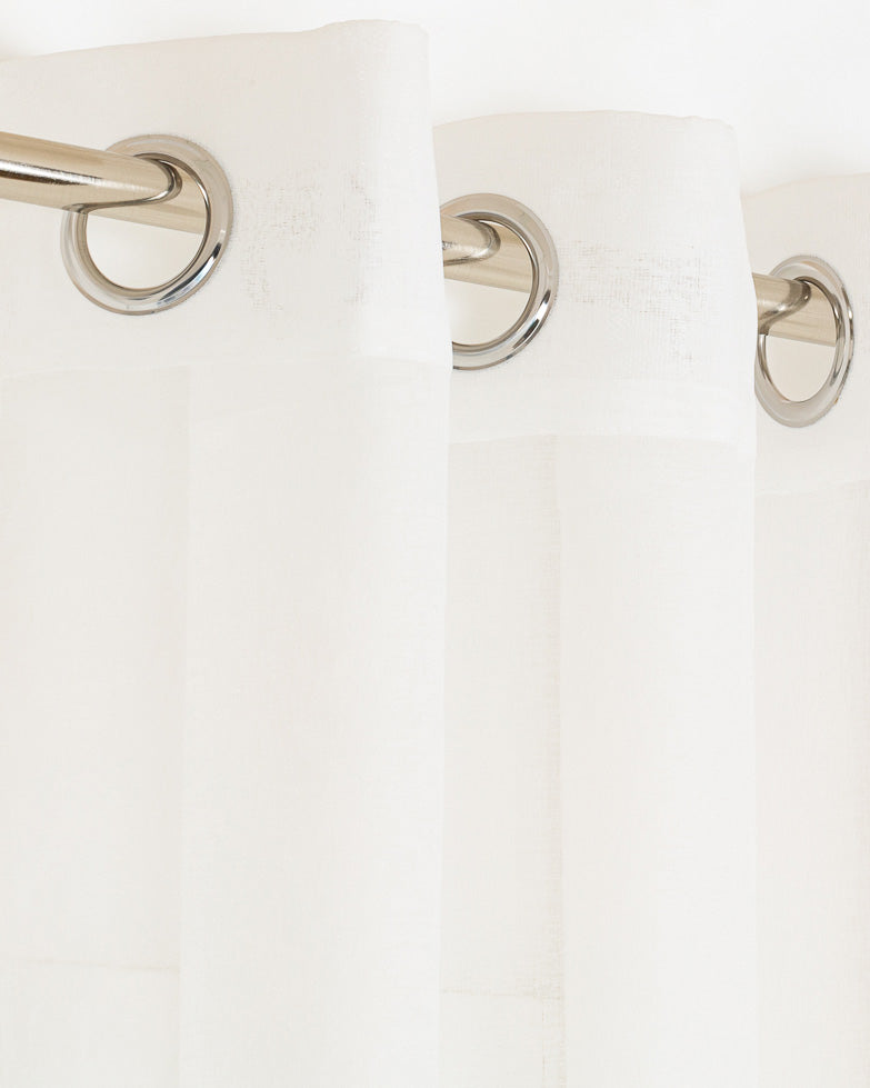 Cortina molly blanco