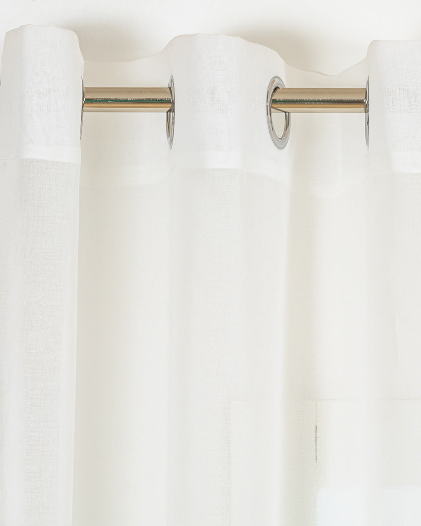 Cortina molly blanco