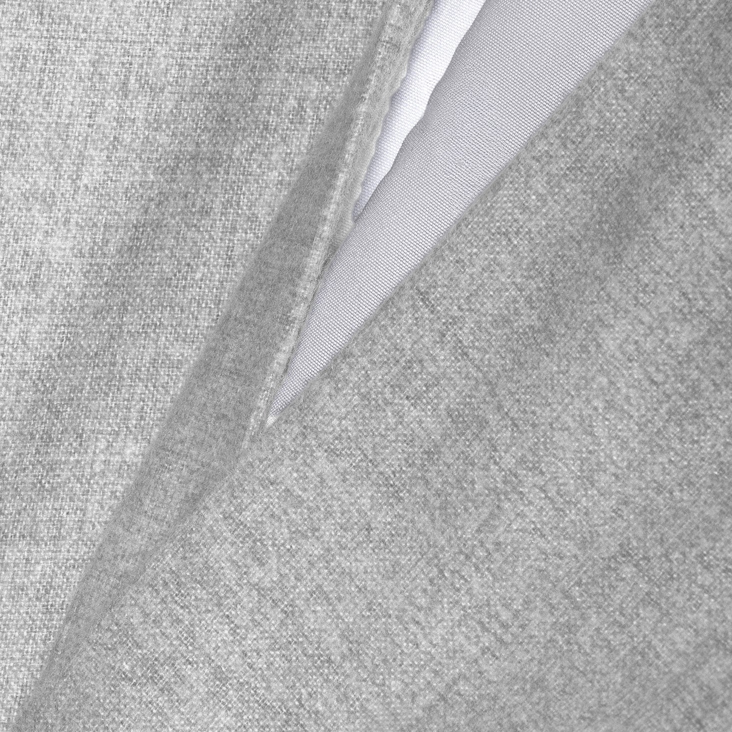 Funda Nórdica Franela Solid Gris