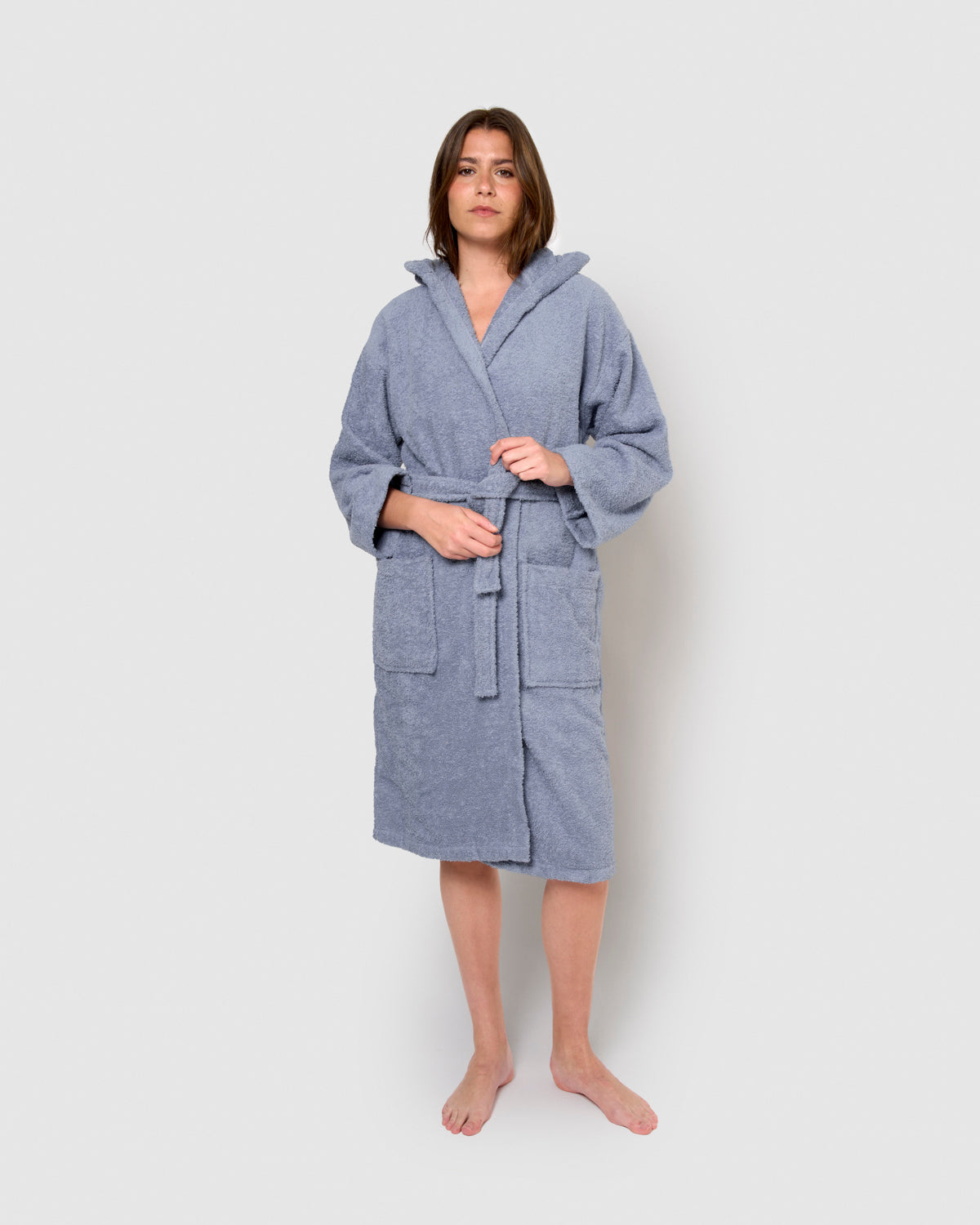 Albornoz capucha 450gr Unisex