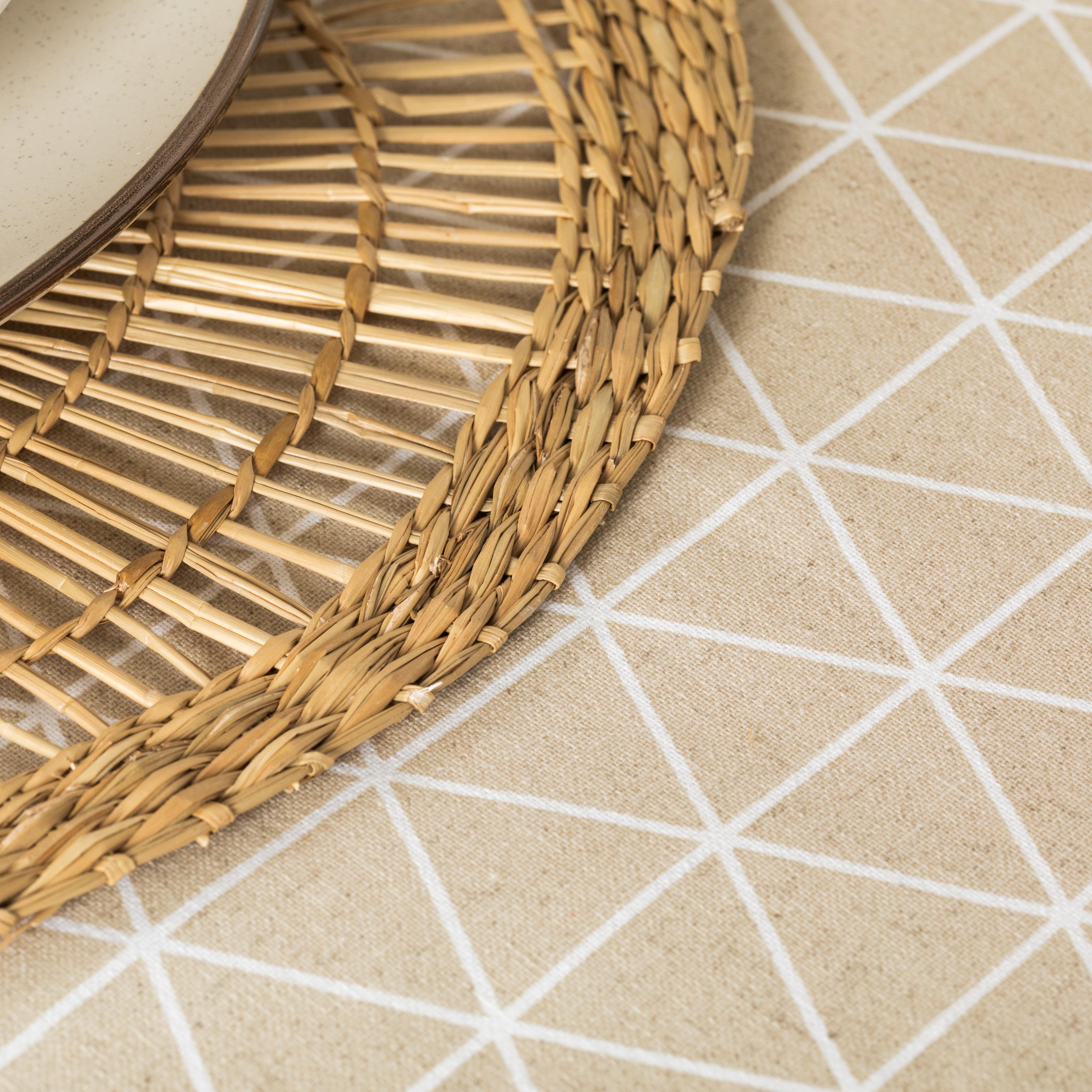 Mantel antimanchas Culia beige