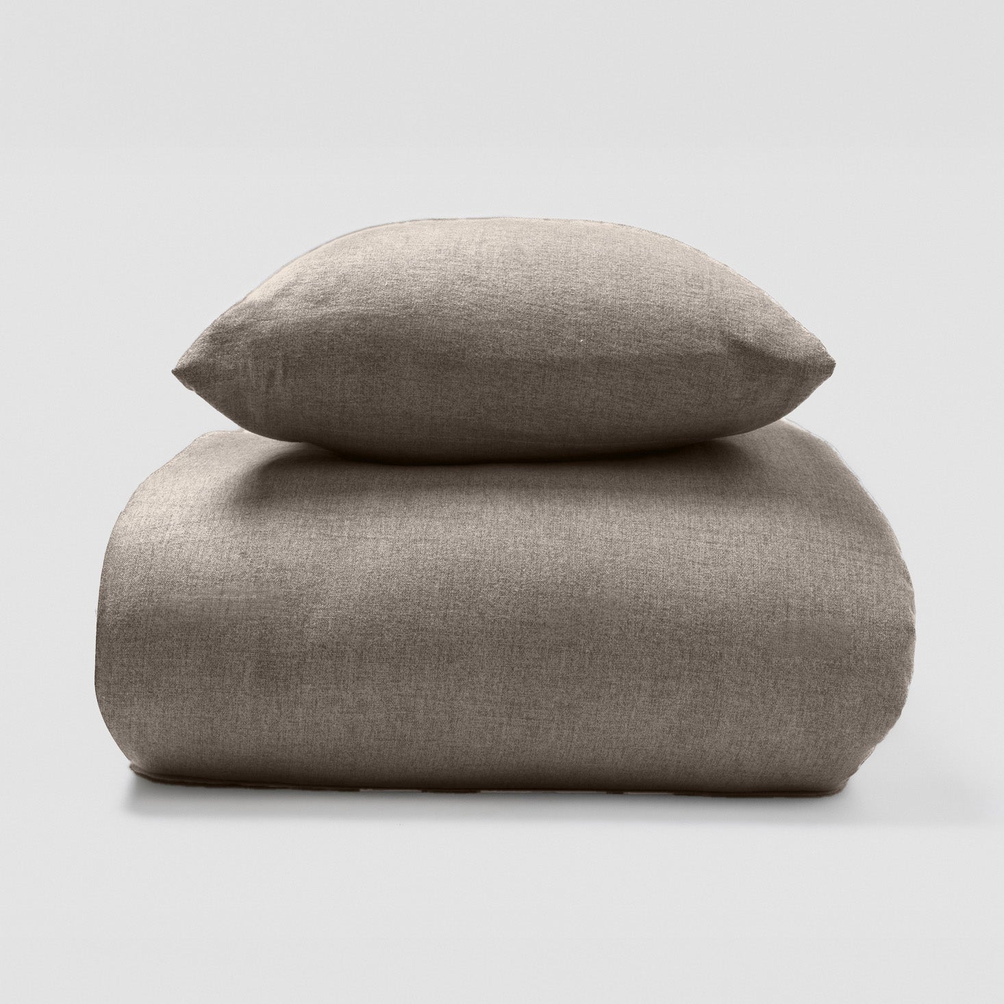 Capa de edredão flanela Solid topo