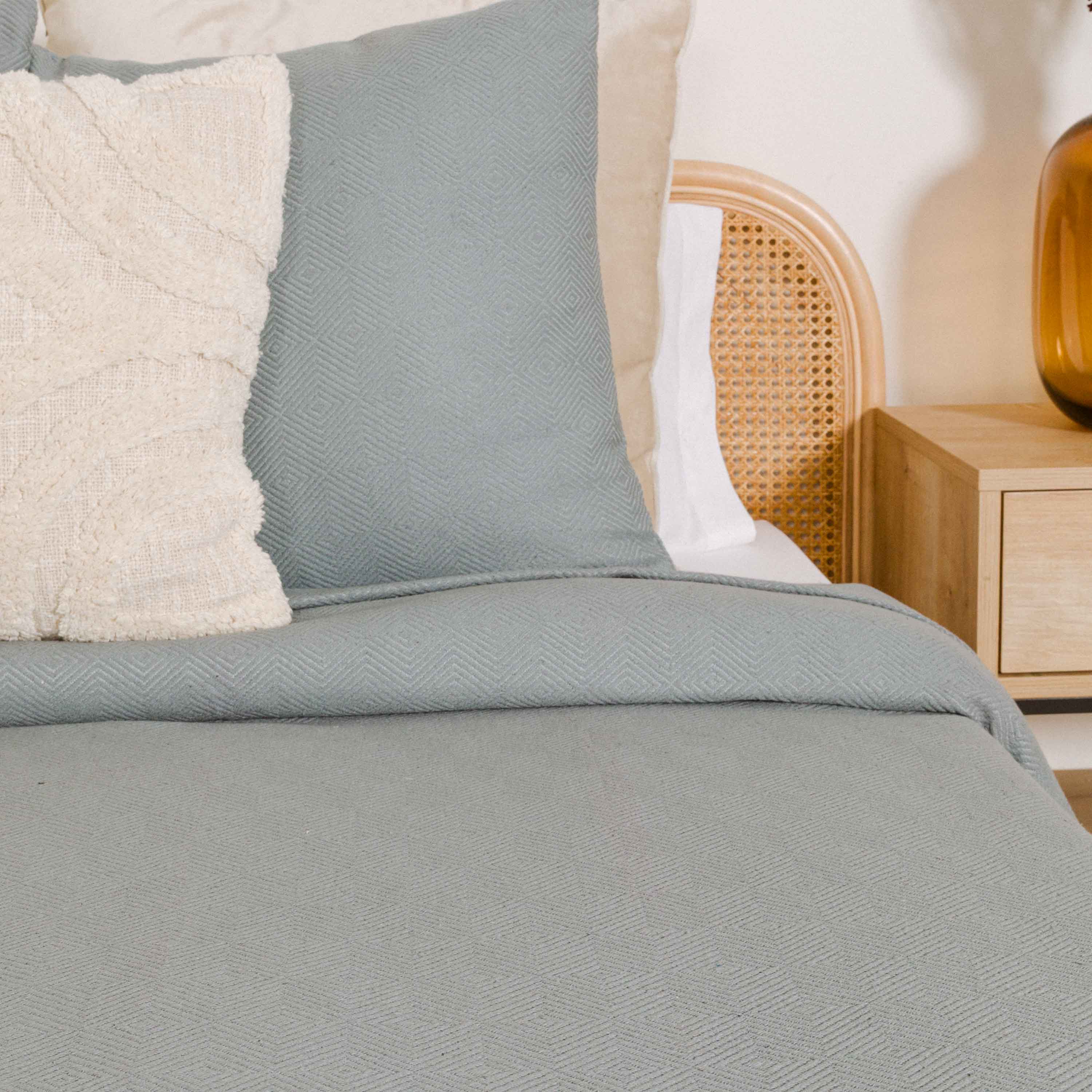Keike Maximum Blue Pique Quilt