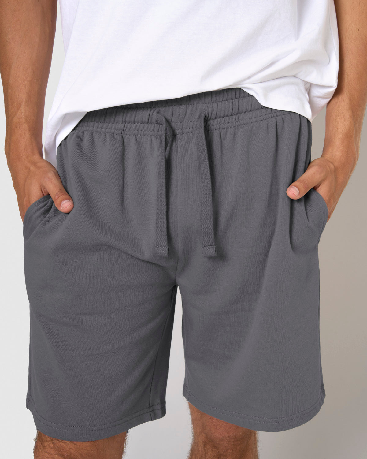 Men's plain basic sports shorts