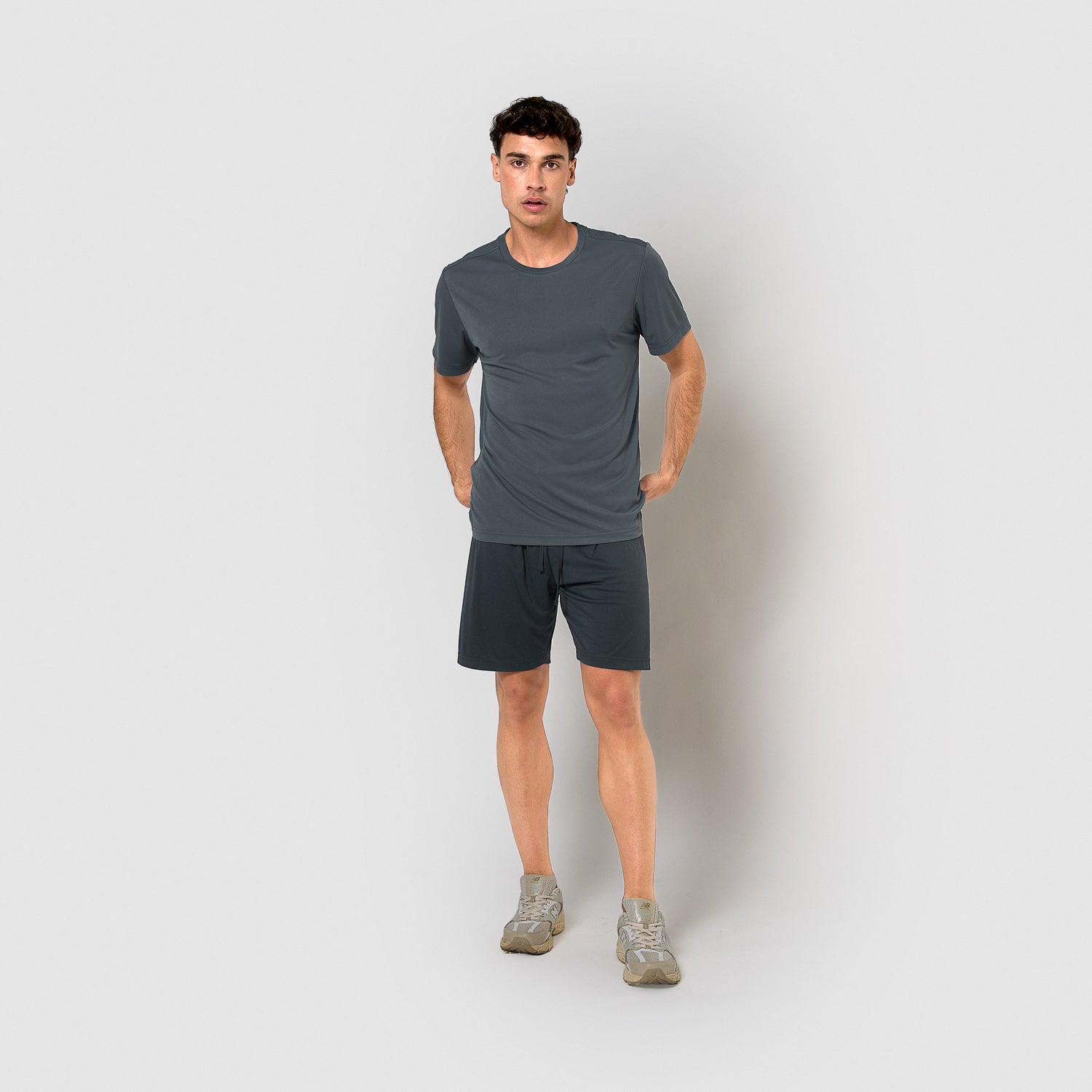 Pantalón corto deportivo técnico hombre liso