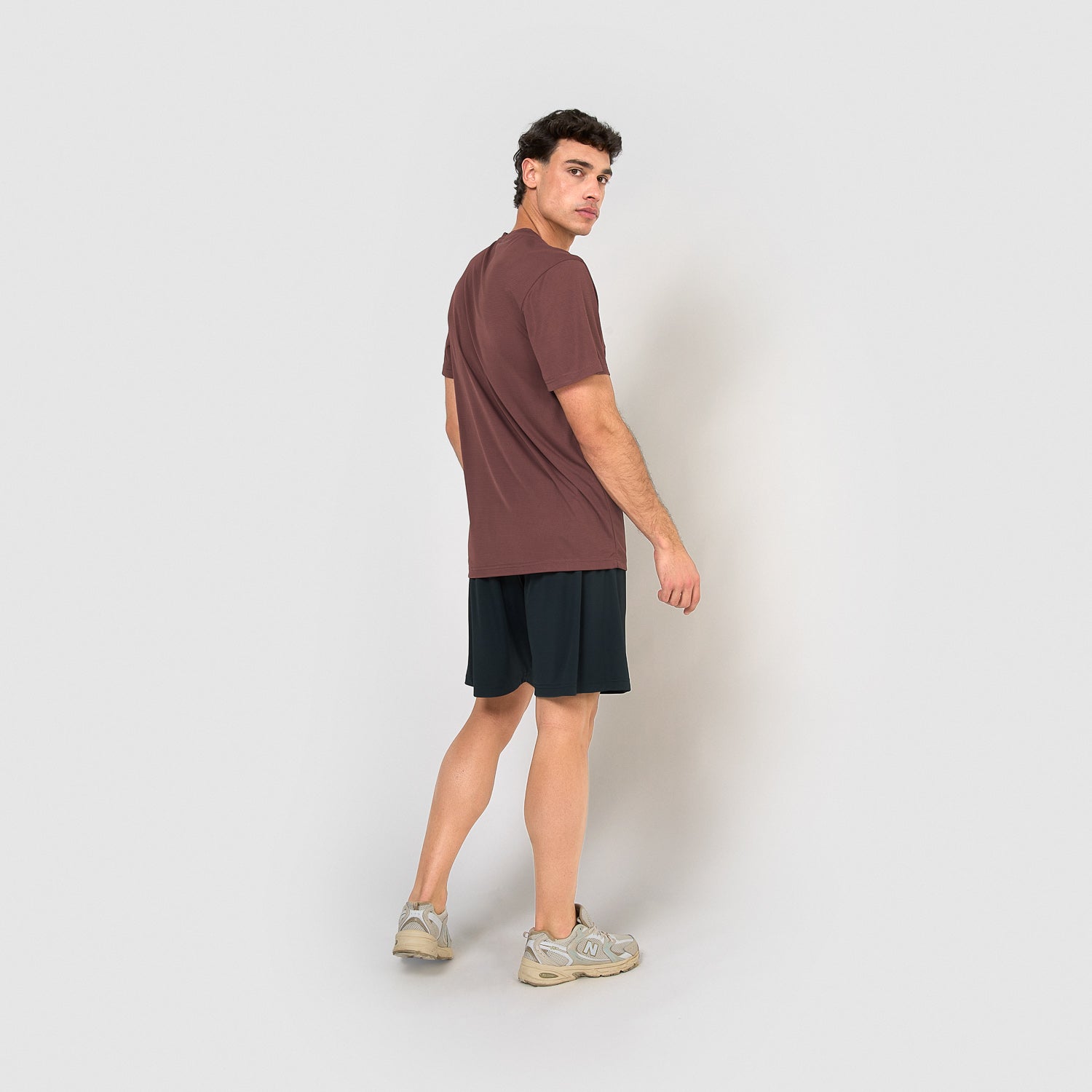 Pantalón corto deportivo técnico hombre liso