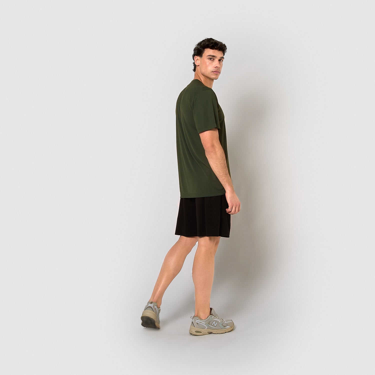 Pantalón corto deportivo técnico hombre liso
