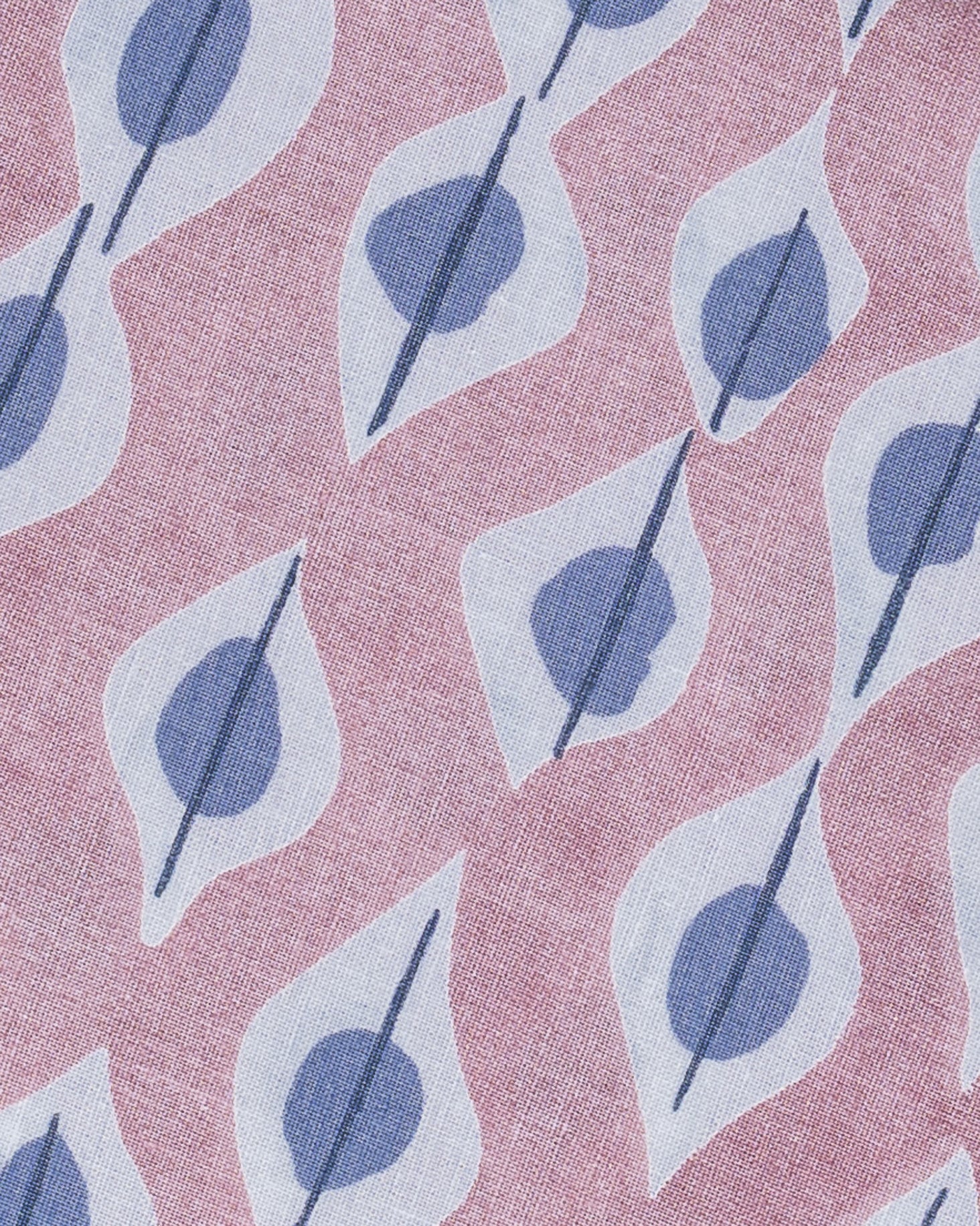 Jogo de lençóis de algodão Concha malva