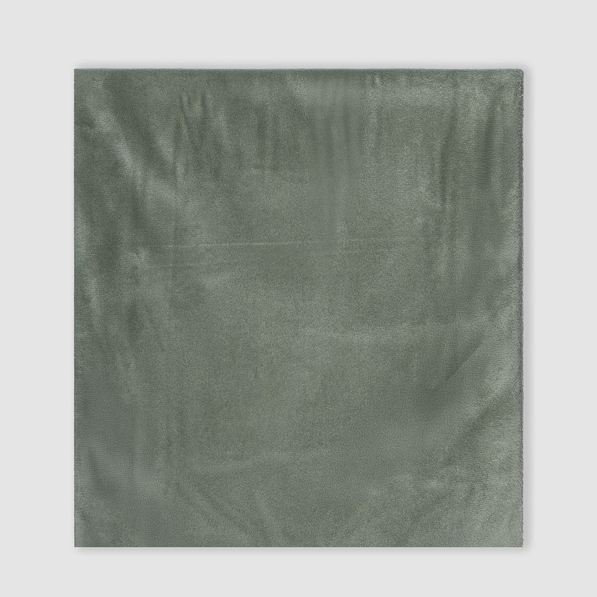 Funda de sofá lisa verde seco