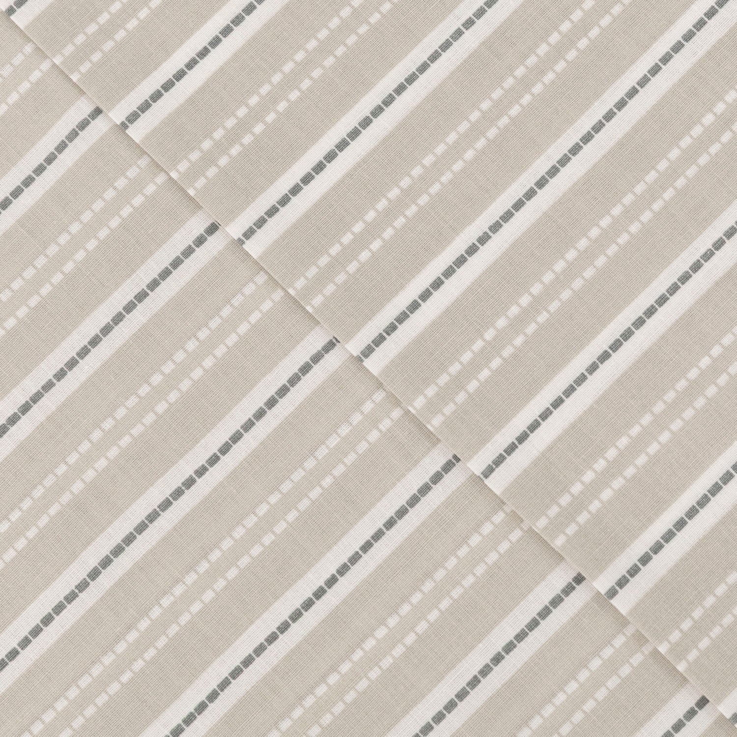 Juego de sábanas algodón Raya Segovia azul keike