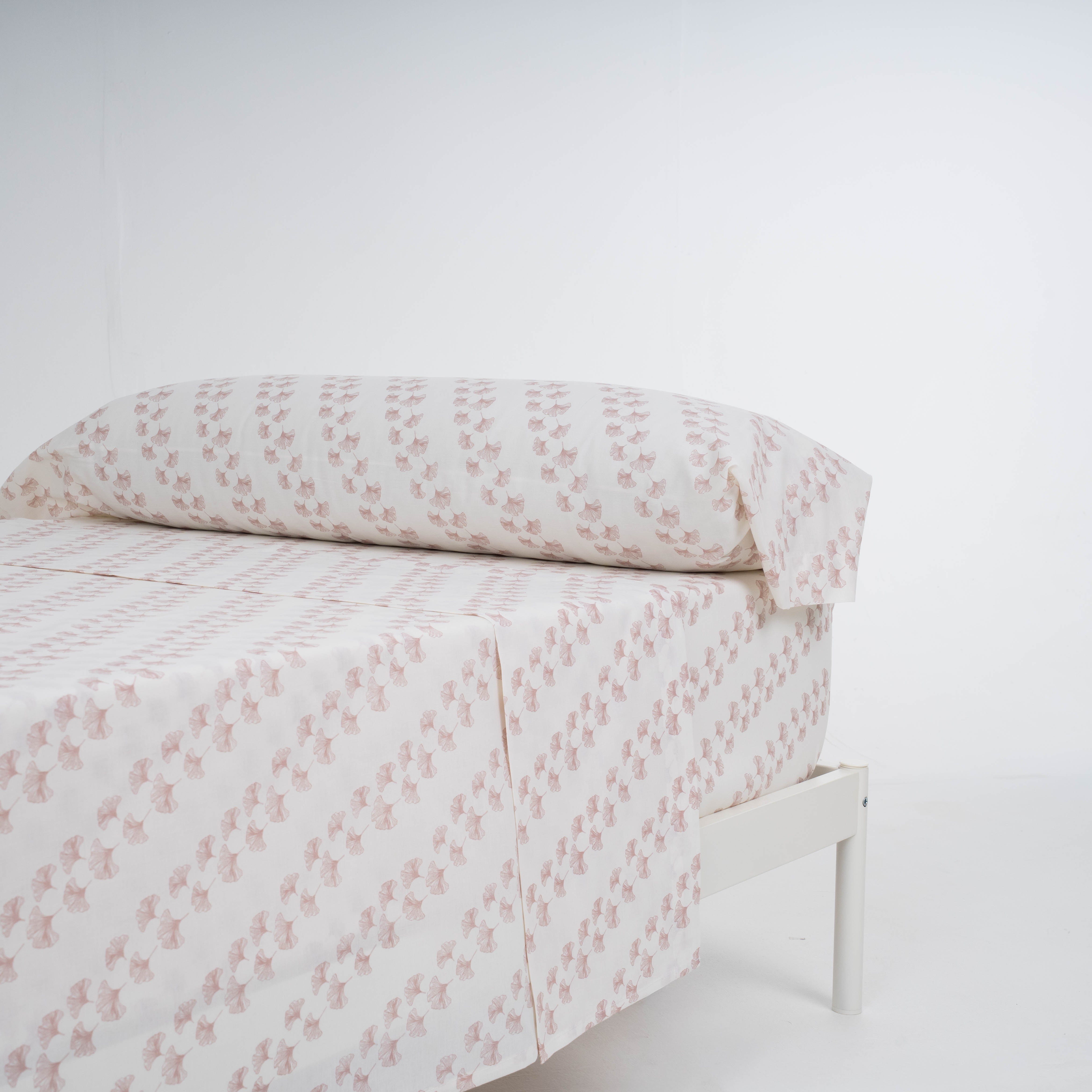 Juego de sábanas algodón Pureza rosa keike