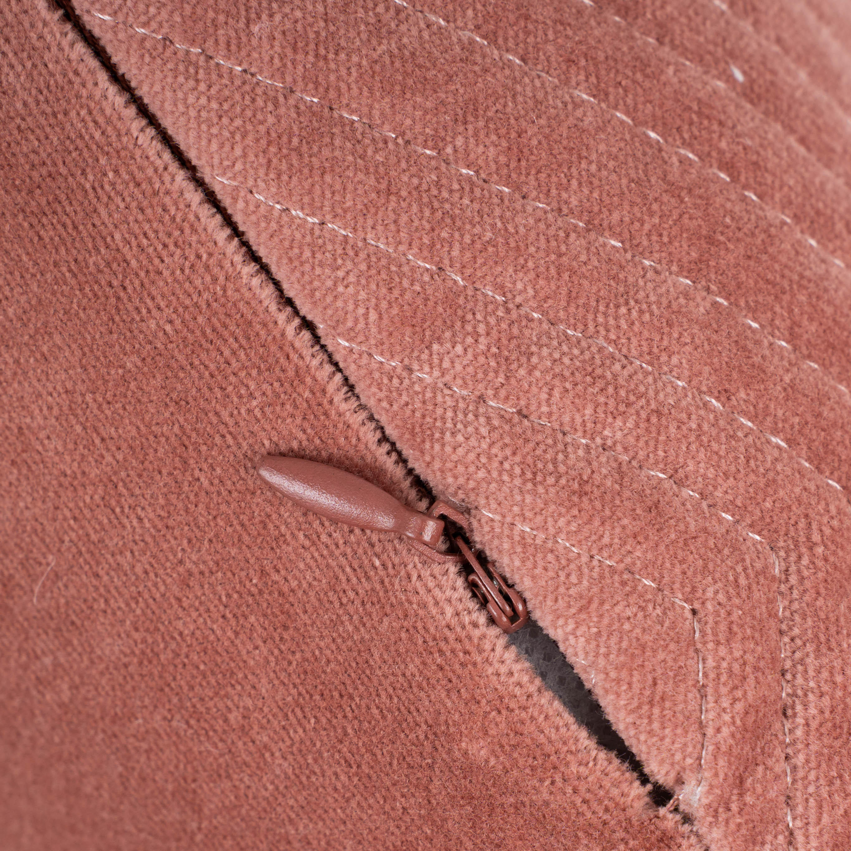 Cojín terciopelo algodón Hungria Rosette - funda + relleno