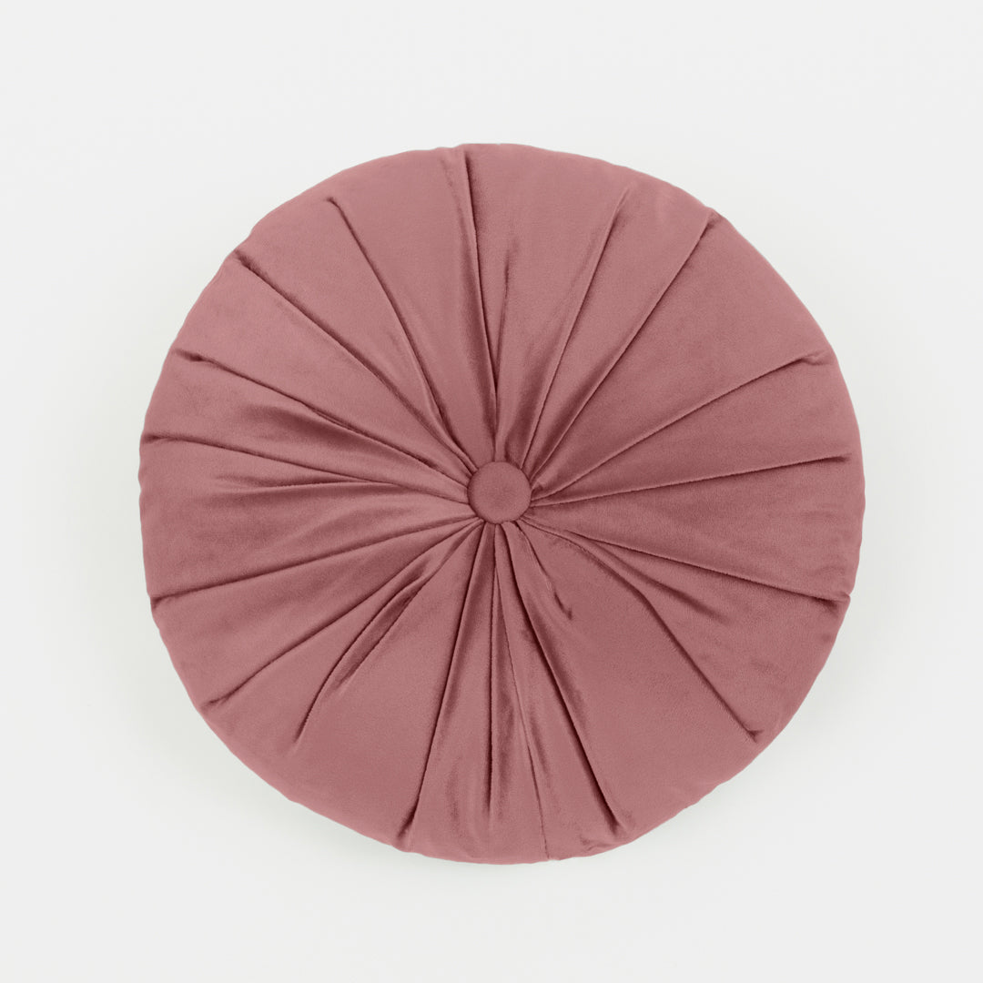 Cojín terciopelo algodón Oreo Rosette - funda + relleno