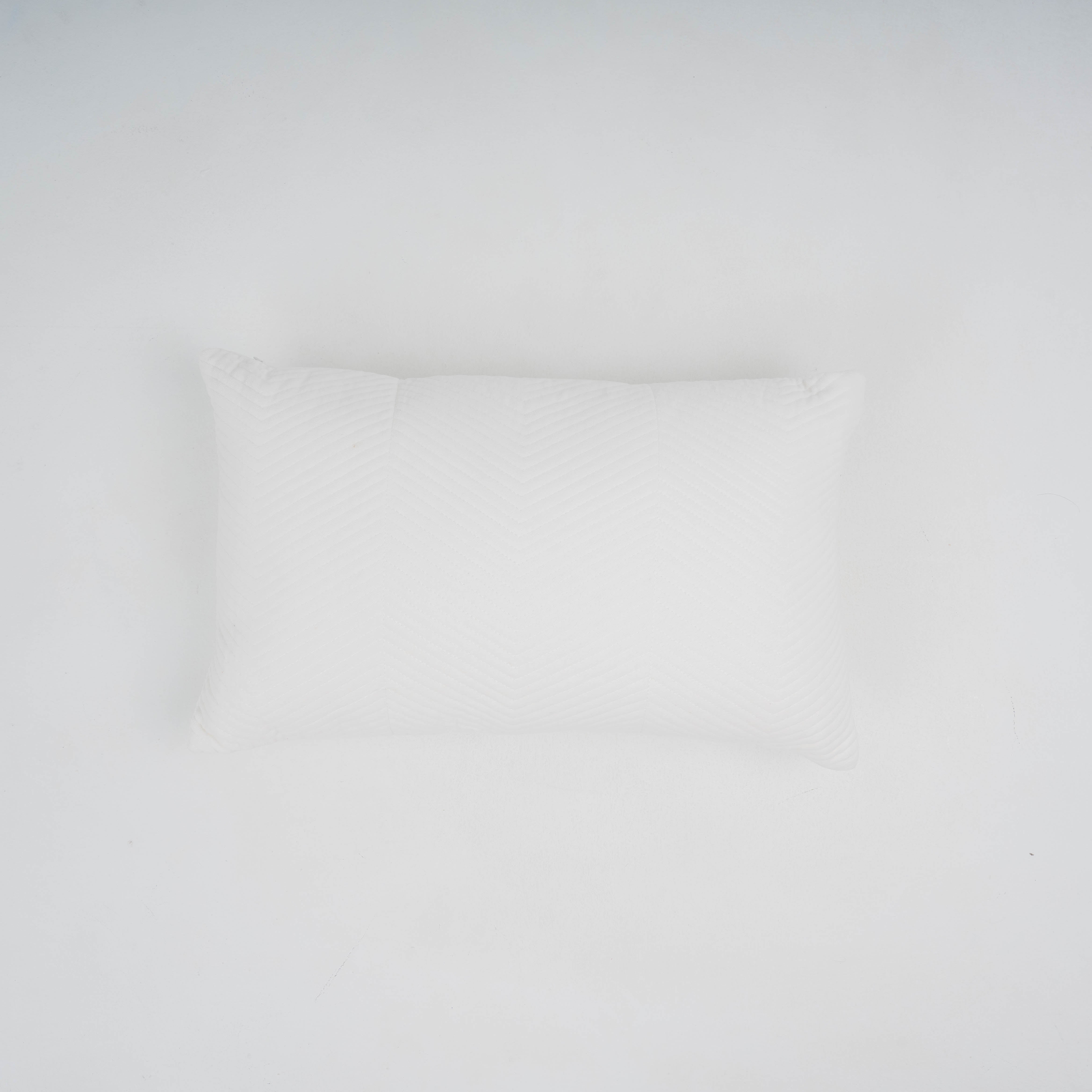 Cojín cuadrante terciopelo algodón Hungria liso 50x50 - funda + relleno