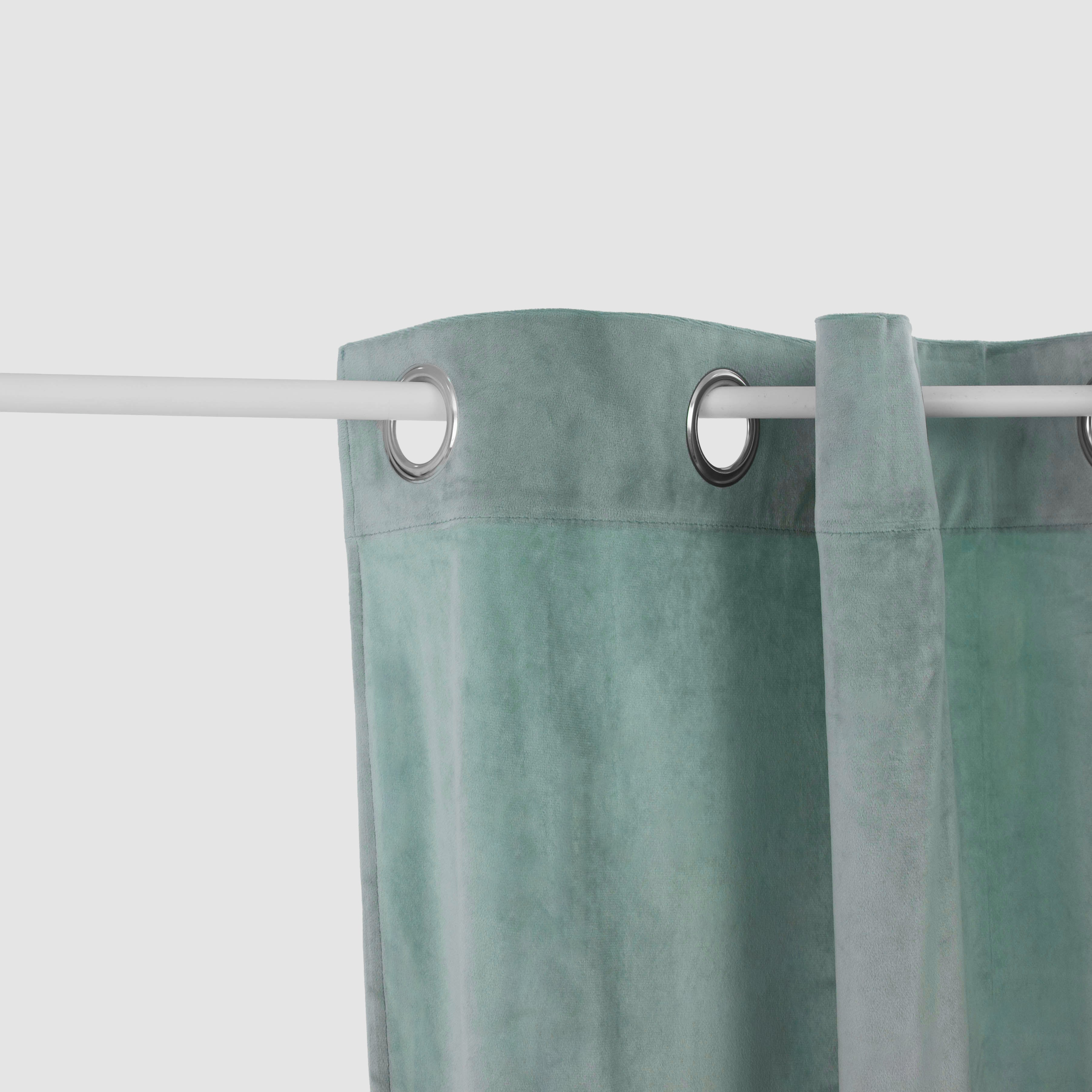 Cortina New terciopelo Verde Keike