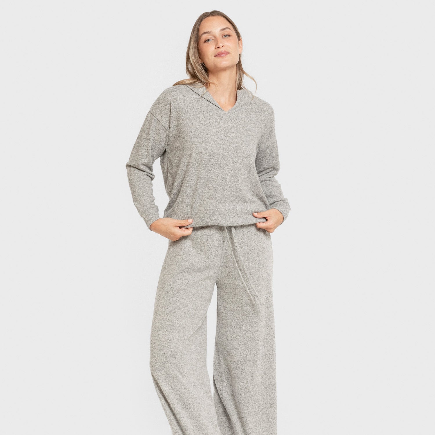 Pantalón largo ancho new punto extra suave