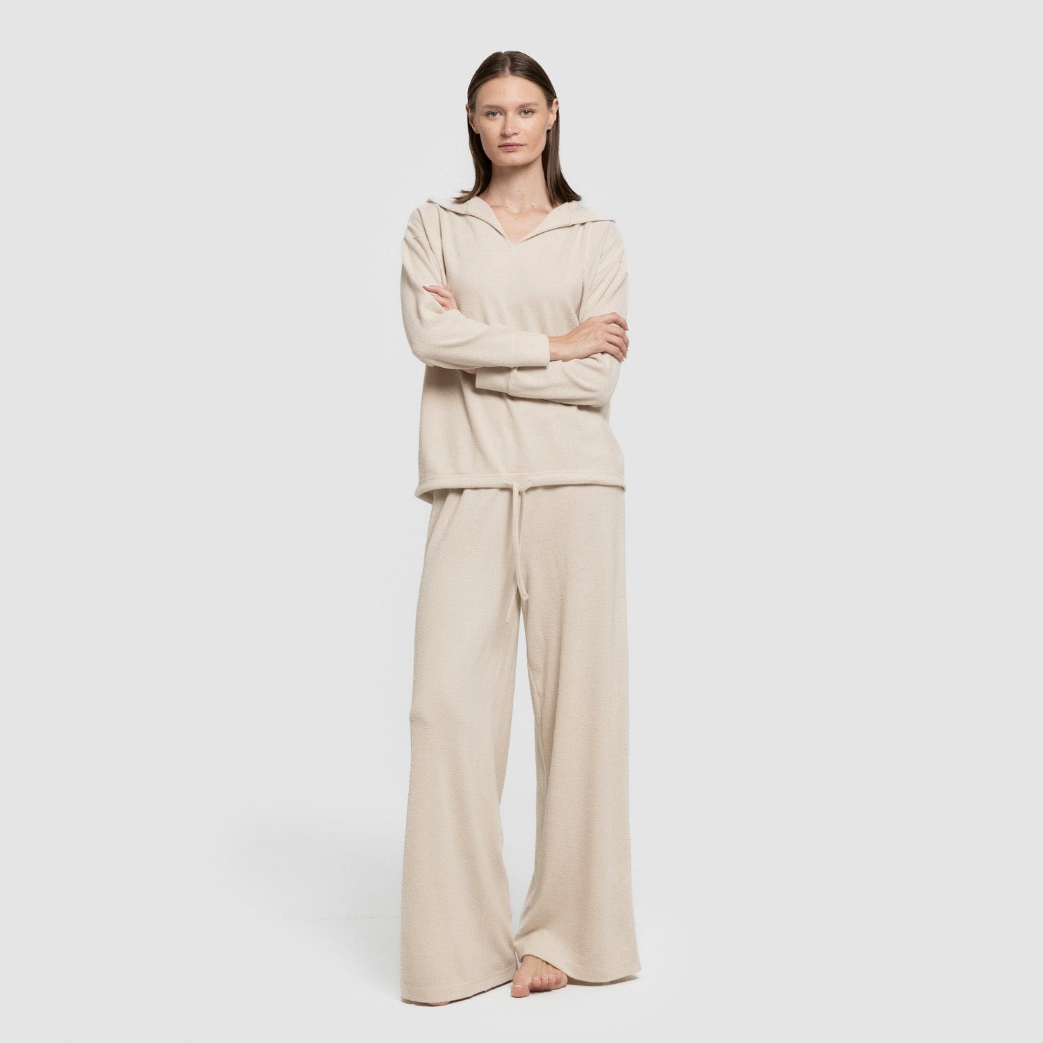 Pantalón largo ancho new punto extra suave