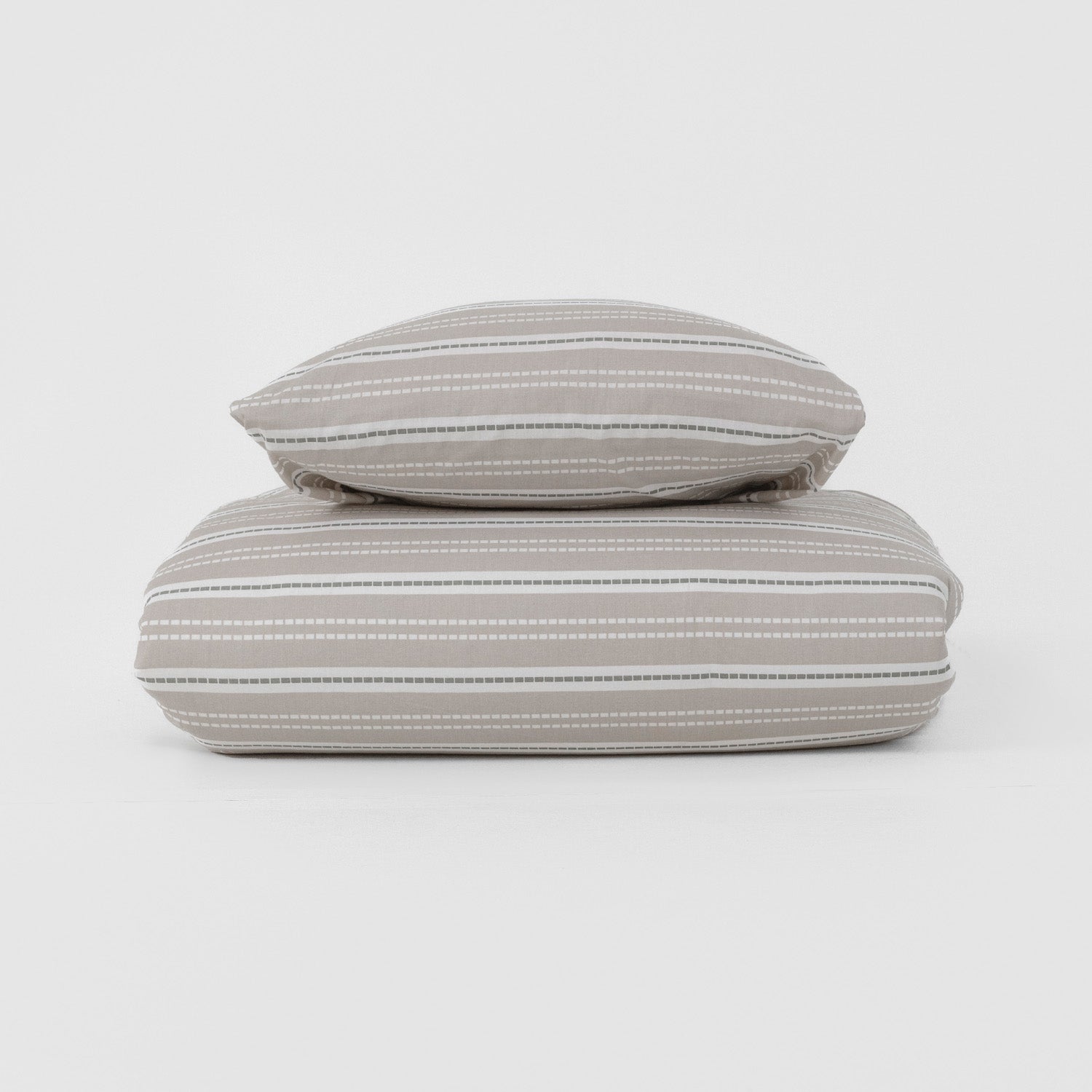 Funda nórdica algodón Raya Segovia verde keike