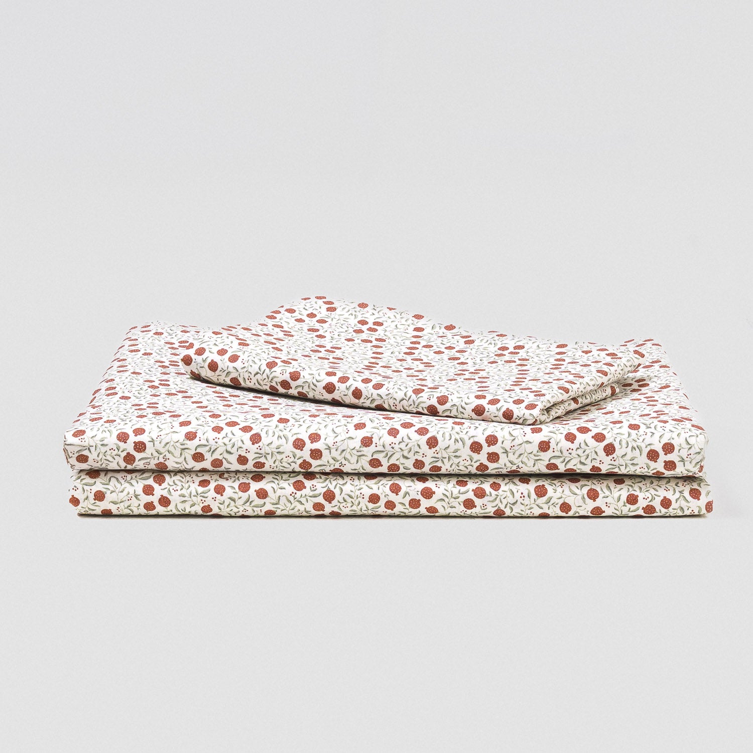 Juego de sábanas algodón Alemania verde seco - caldera