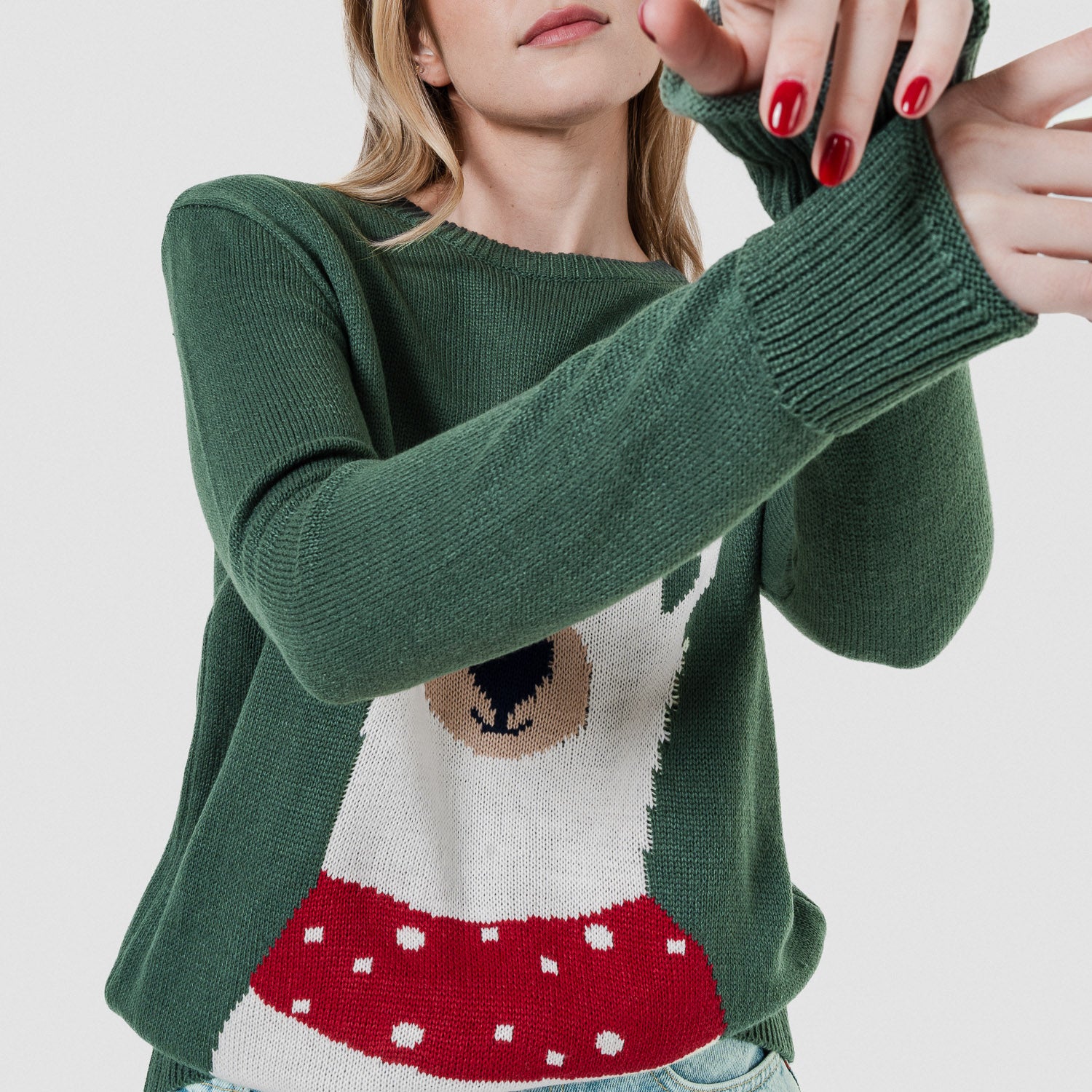 Jersey Navidad Mujer Oso