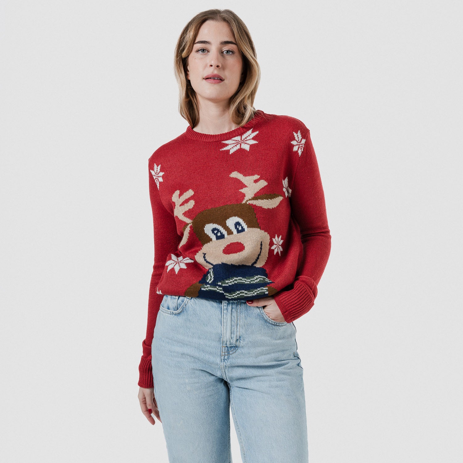 Jersey Navidad Mujer Reno