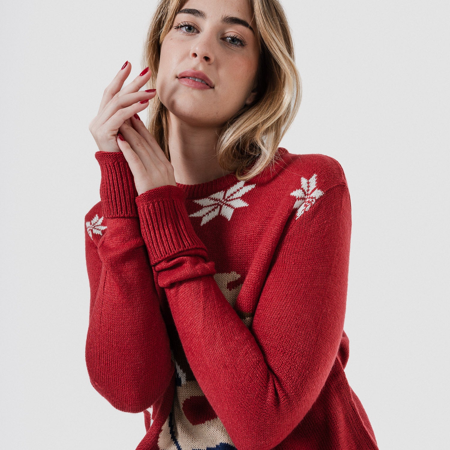 Jersey Navidad Mujer Reno