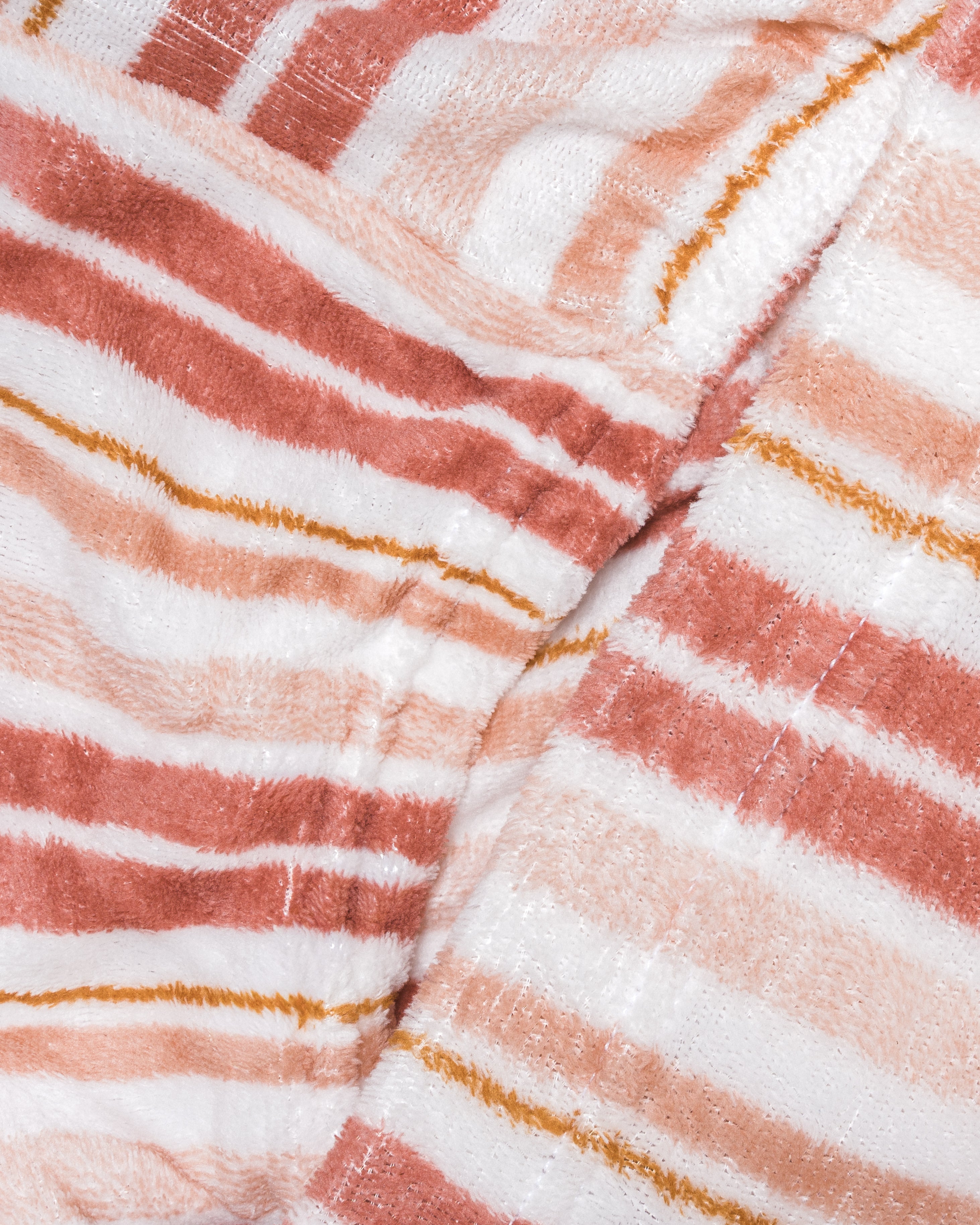 Juego de sábanas coralina Raya Calendula malva rosa