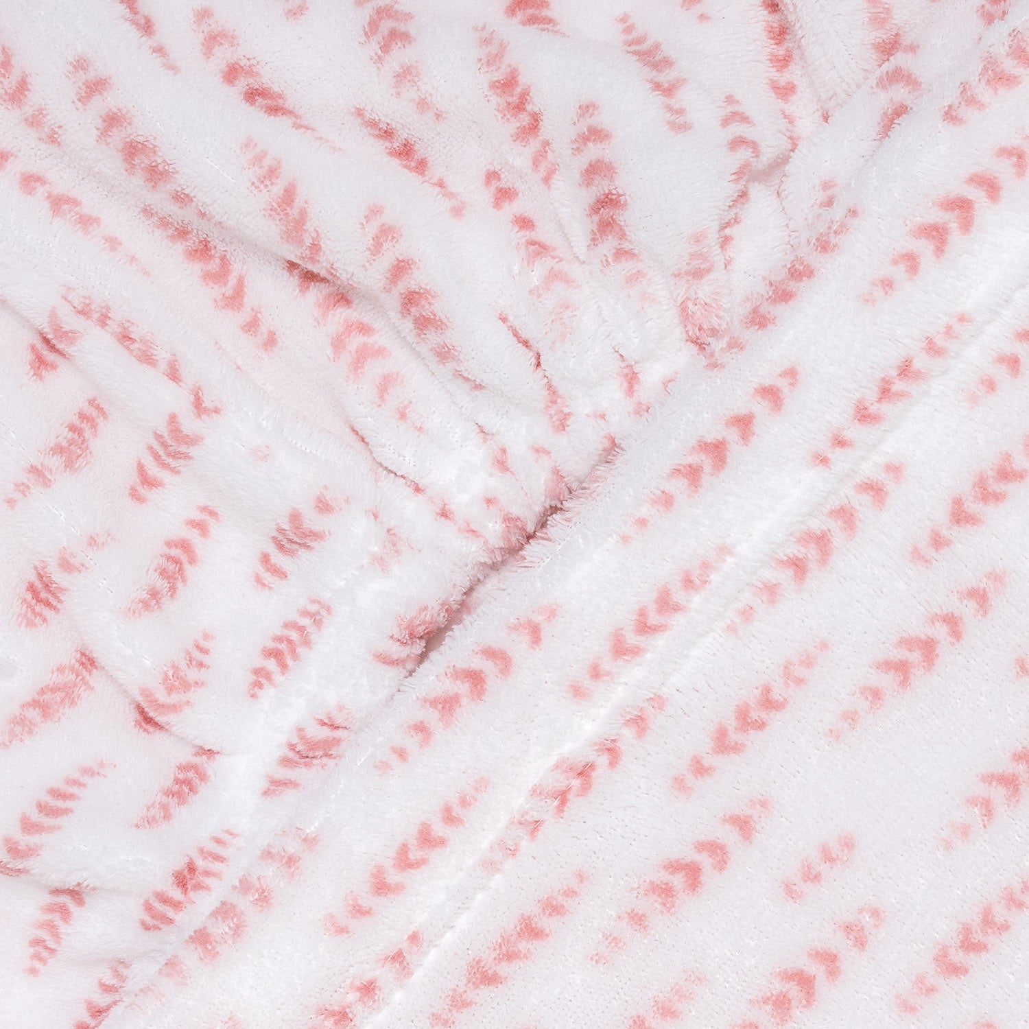 Juego sábanas de coralina Espiga rosa