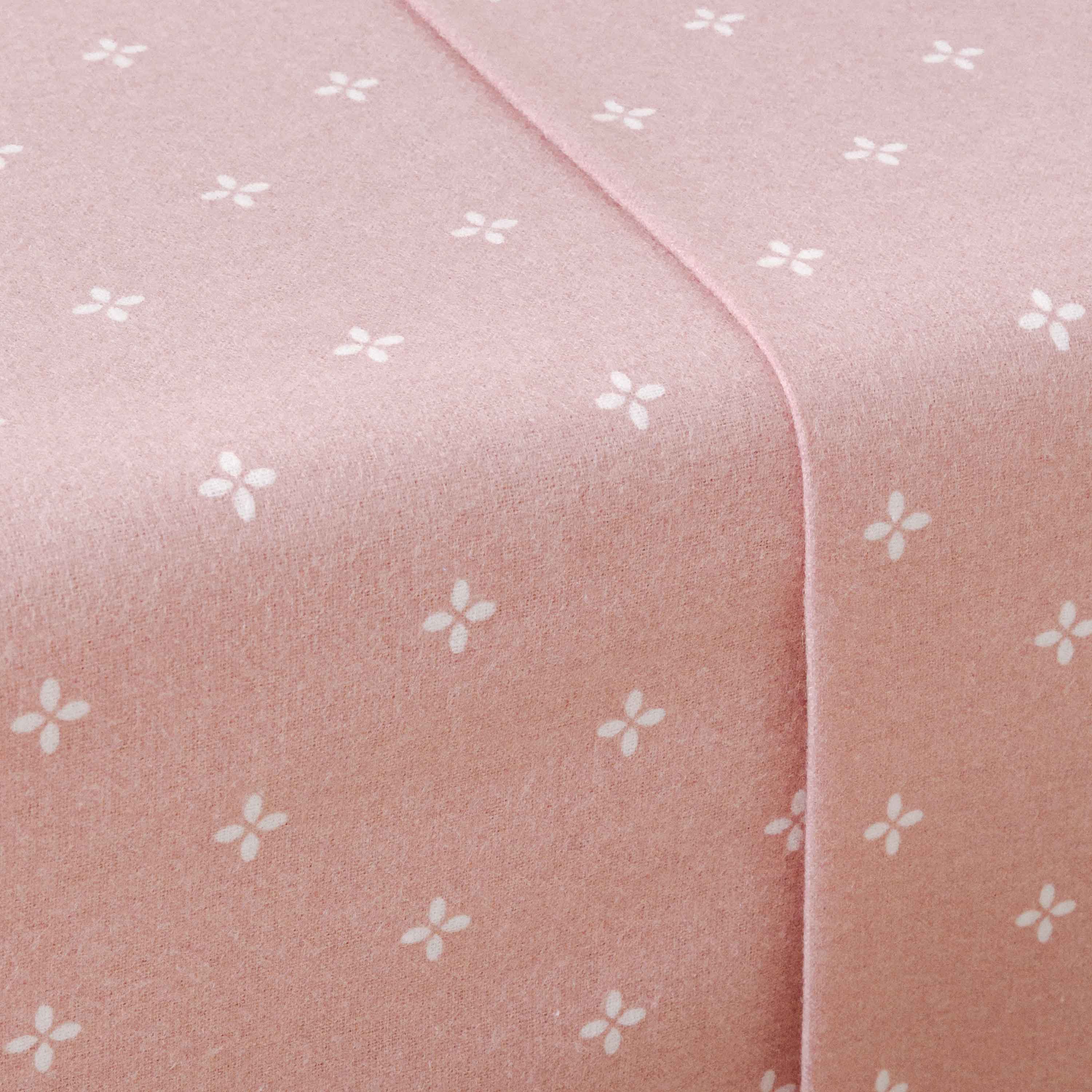 Jogo de lençóis flanela perfurada