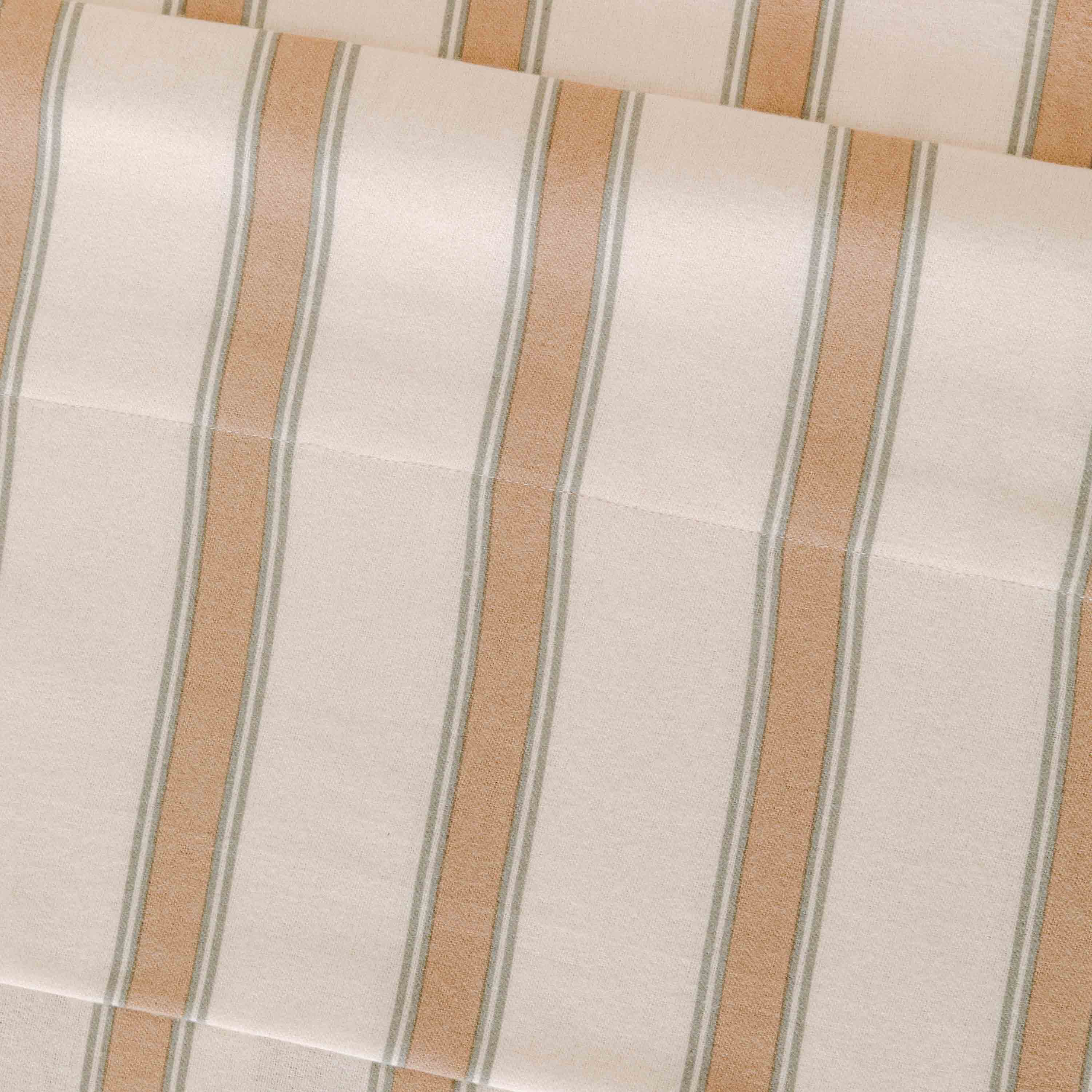 Juego de sábanas de franela Raya Sitges