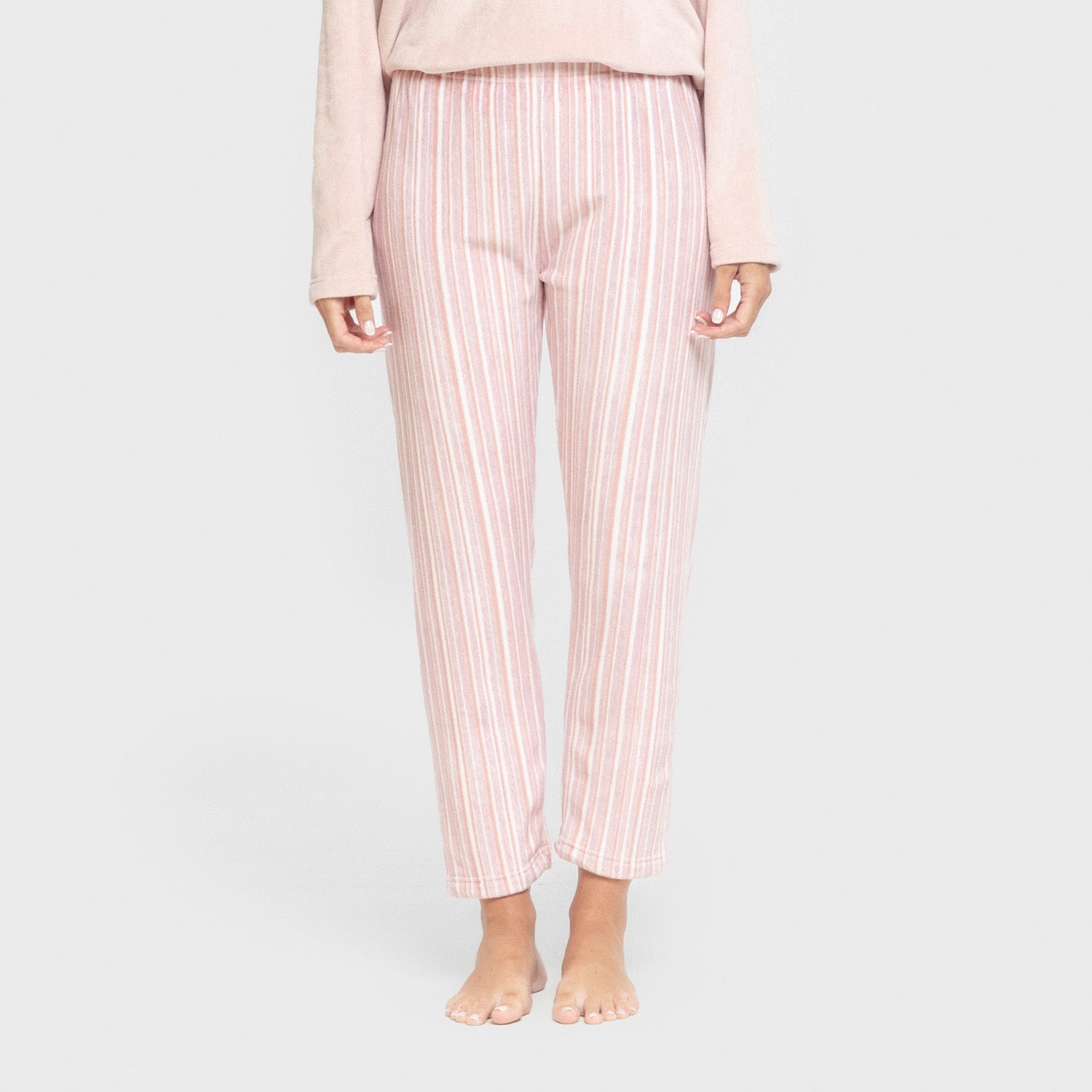 Pijama terciopelo super soft mujer Raya Oli malva rosa