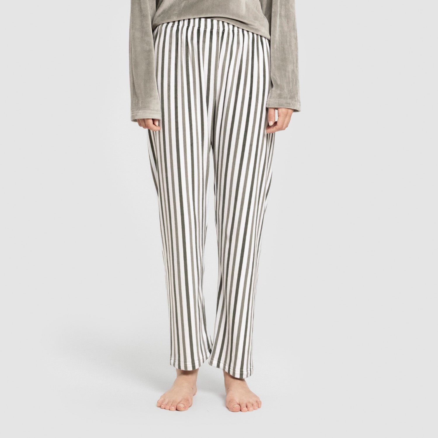 Pijama terciopelo super soft Raya Seasonal verde