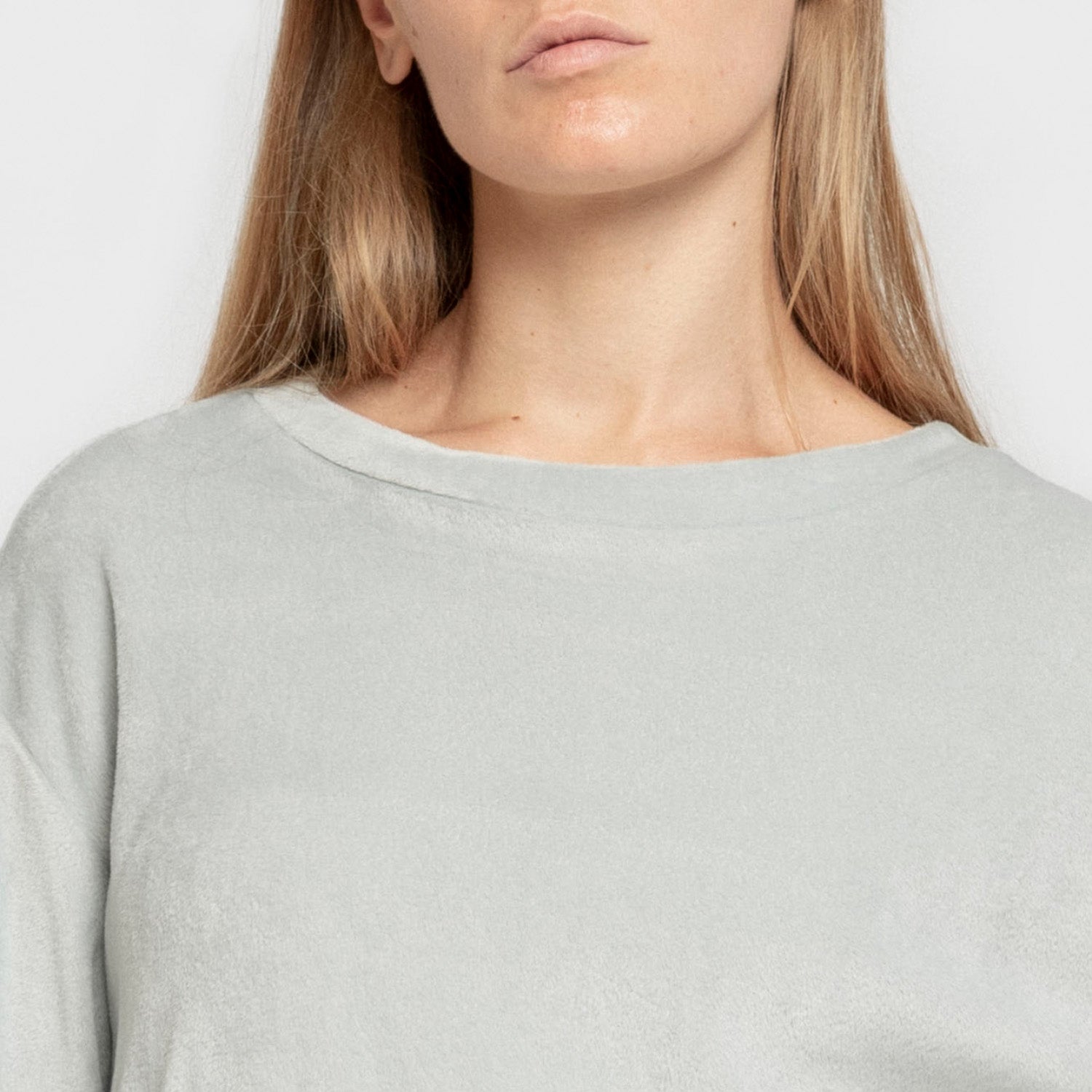 Pijama terciopelo super soft mujer Nubecita verde tiffany